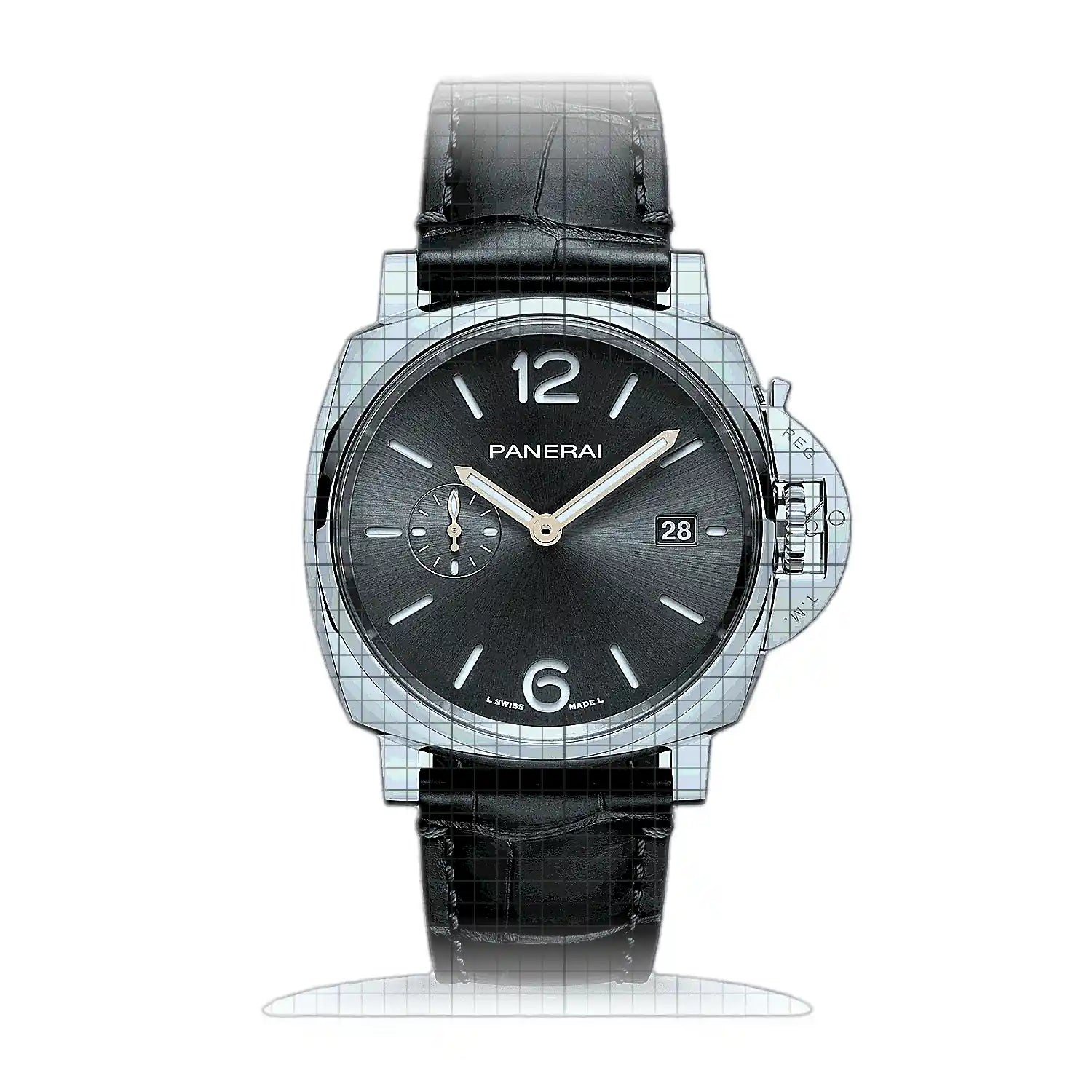 Panerai Luminor Due PA01671 Anthracite Dial Stainless steel 42mm Watch