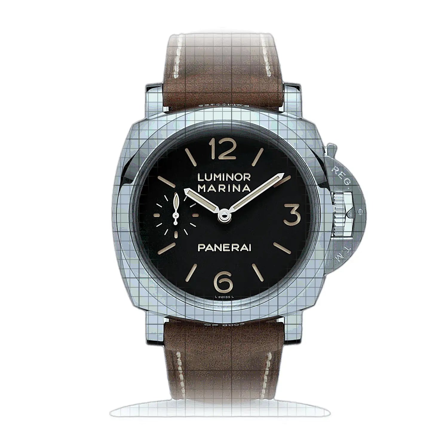 Panerai Luminor Marina PA00422 Black Dial Stainless steel 47mm Watch