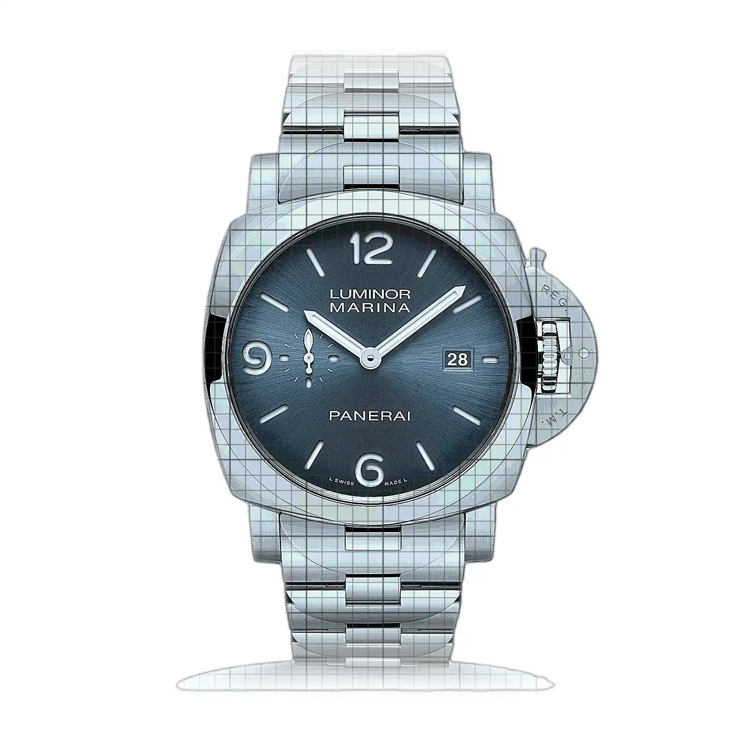 Panerai Luminor Marina LIght blue 44 mm