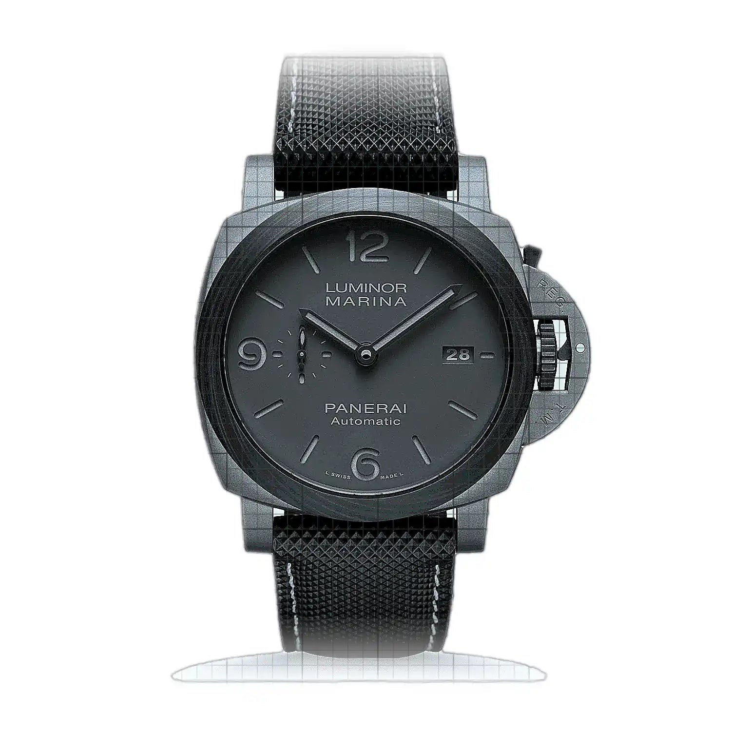 Panerai Luminor Marina Carbotech PA01662 Anthracite Dial Titanium 44mm Watch