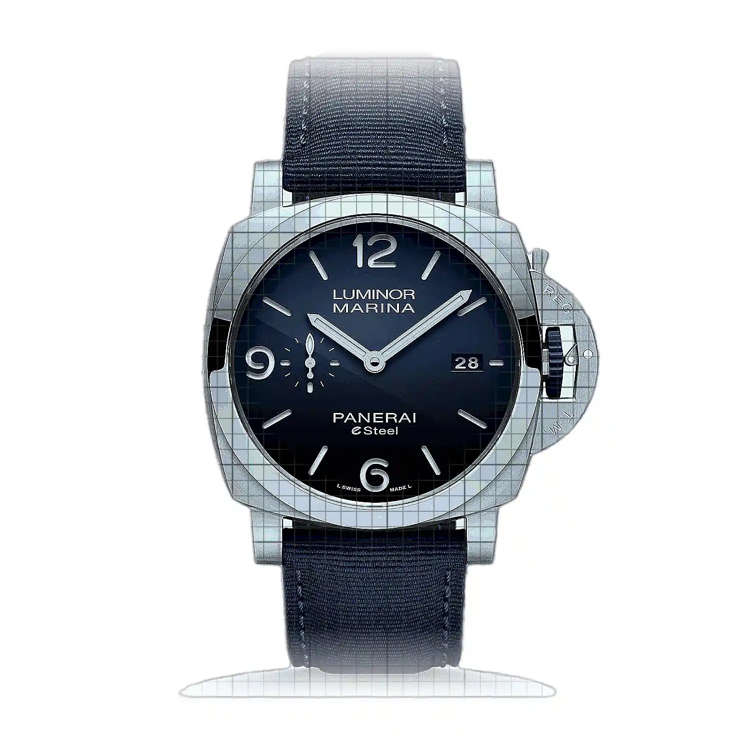 Panerai Luminor Marina ESteel™ Blu Profondo PA01157 Blue Dial Stainless steel 44mm Watch