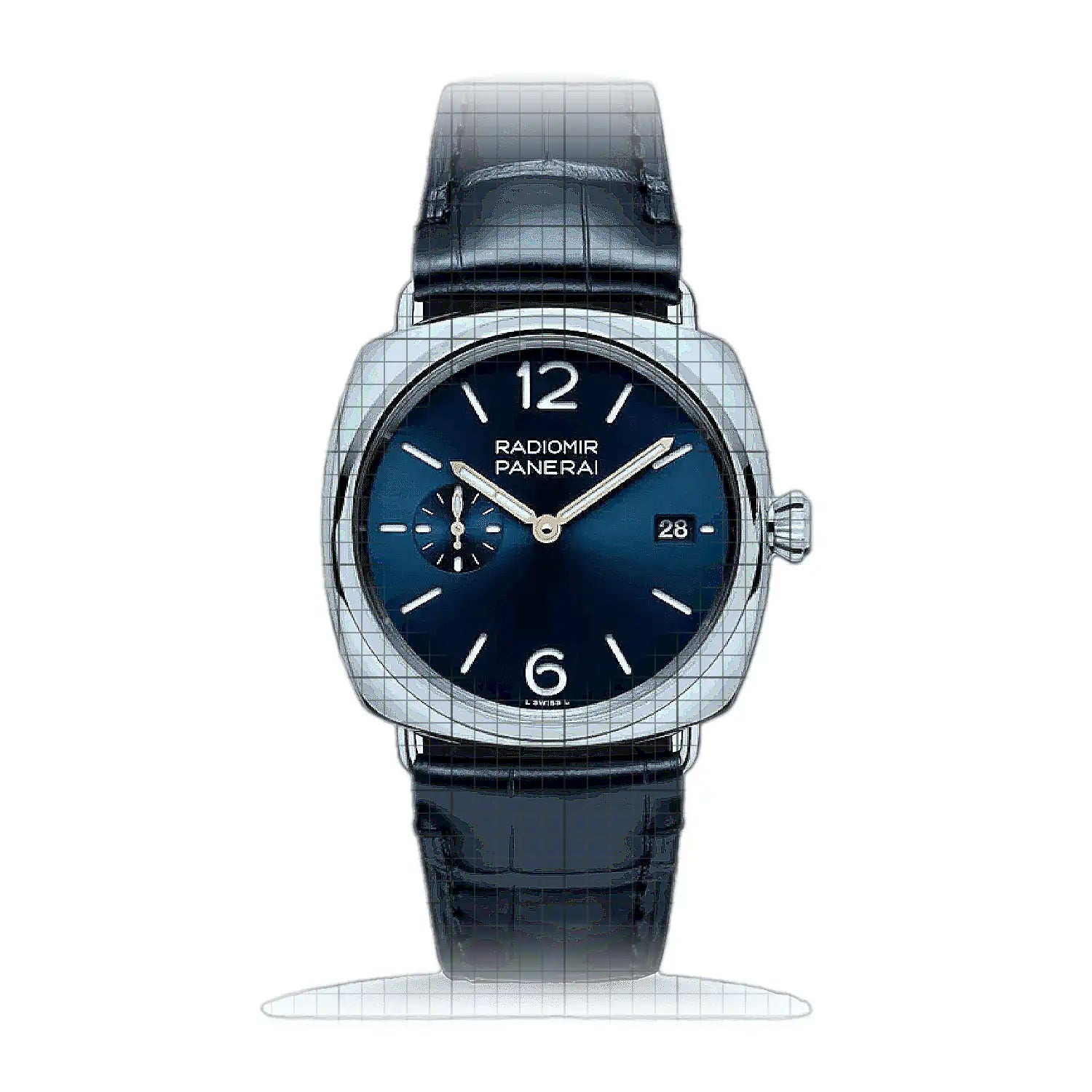 Panerai Radiomir Quaranta PA01571 Blue Dial Stainless steel 40mm Watch