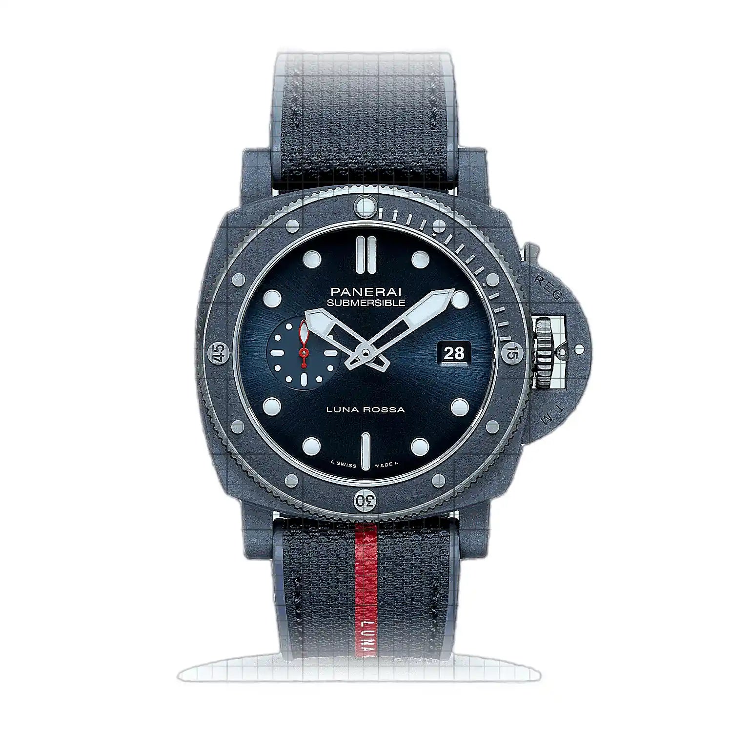 Panerai Submersible QuarantaQuattro Luna Rossa 44mm Blue