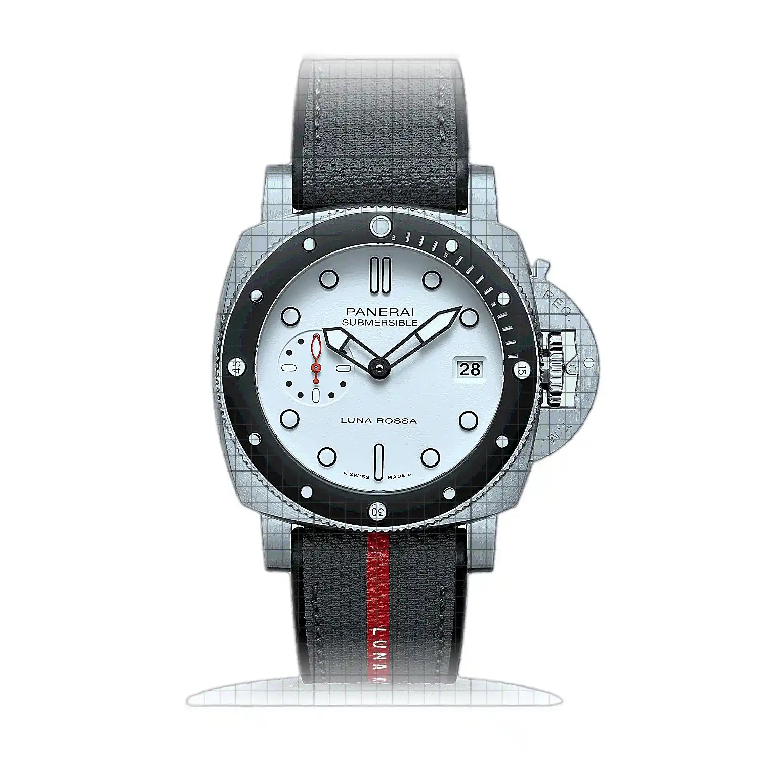 Panerai Submersible Luna Rossa 42mm White