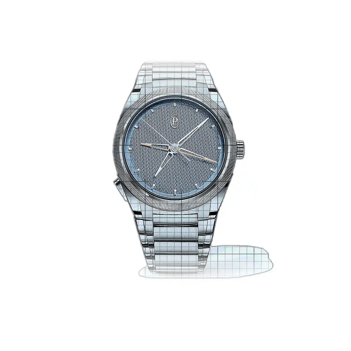 Parmigiani Fleurier Tonda PFC908-1020001-100182 met blauwe wijzerplaat, roestvrij staal 40mm Horloge