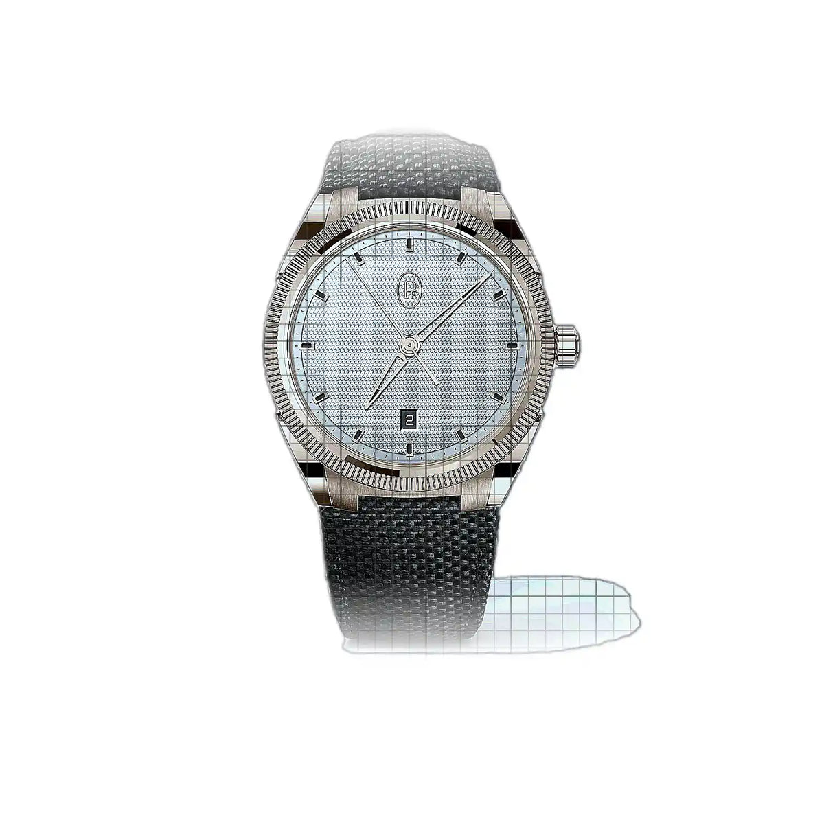 Parmigiani Fleurier Tonda PFC930-2020001-400182 Horloge met zilveren wijzerplaat en roségouden kast, 41 mm