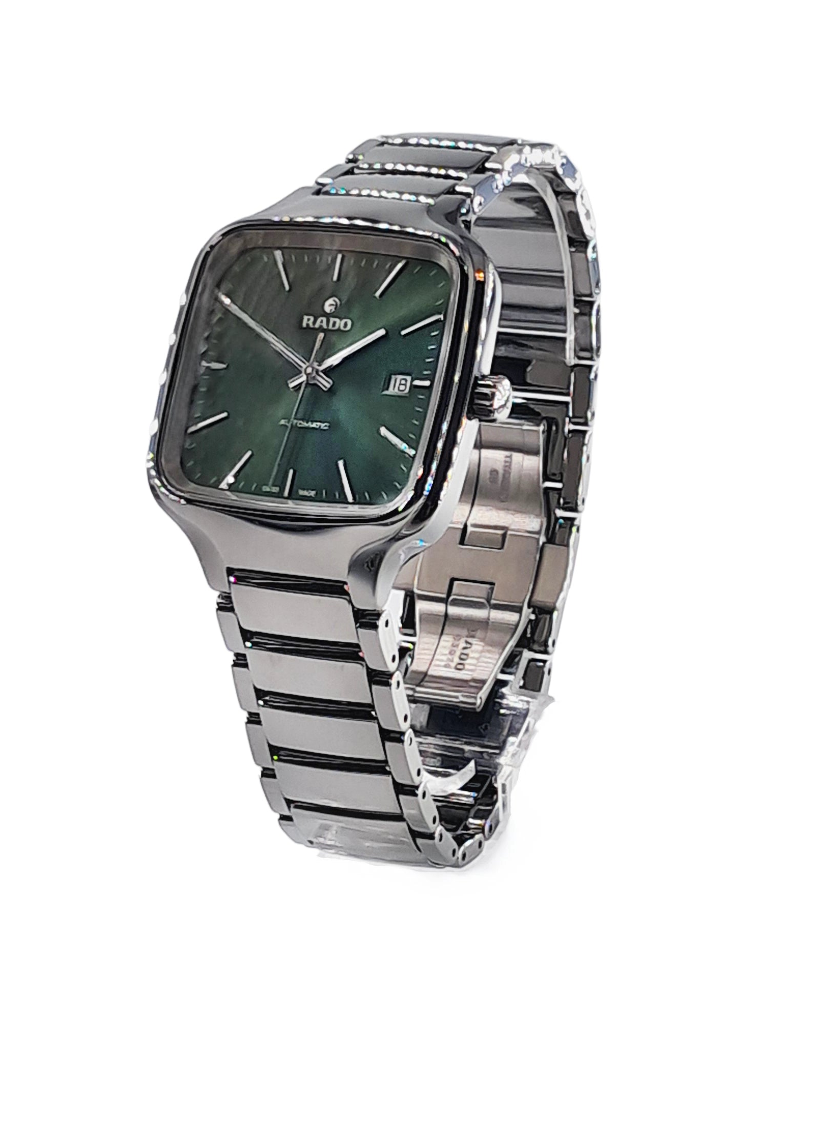 Rado True Quadratisch Automatik Grün