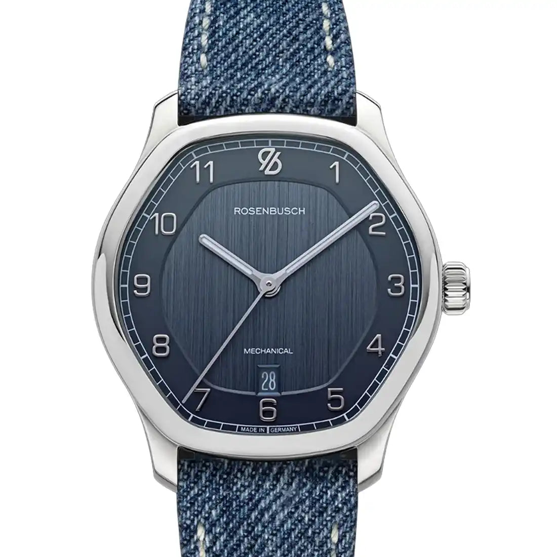 Rosenbusch Horizon Handaufzug Urbanes Blau ,5 mm