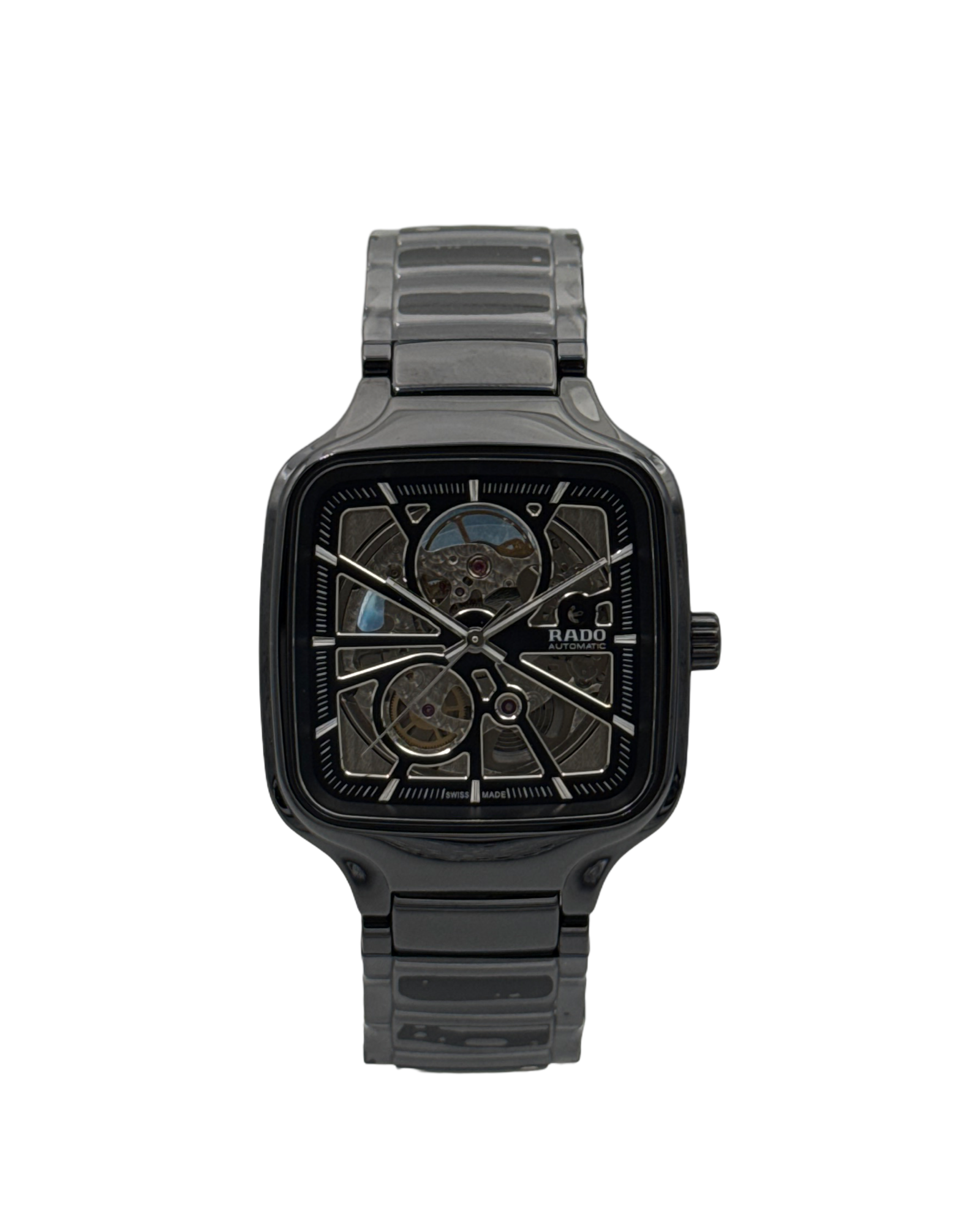 Rado True Carré Automatique Noir 38mm