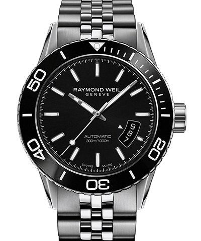 Raymond Weil Freelancer Automatic Zwart 42 mm