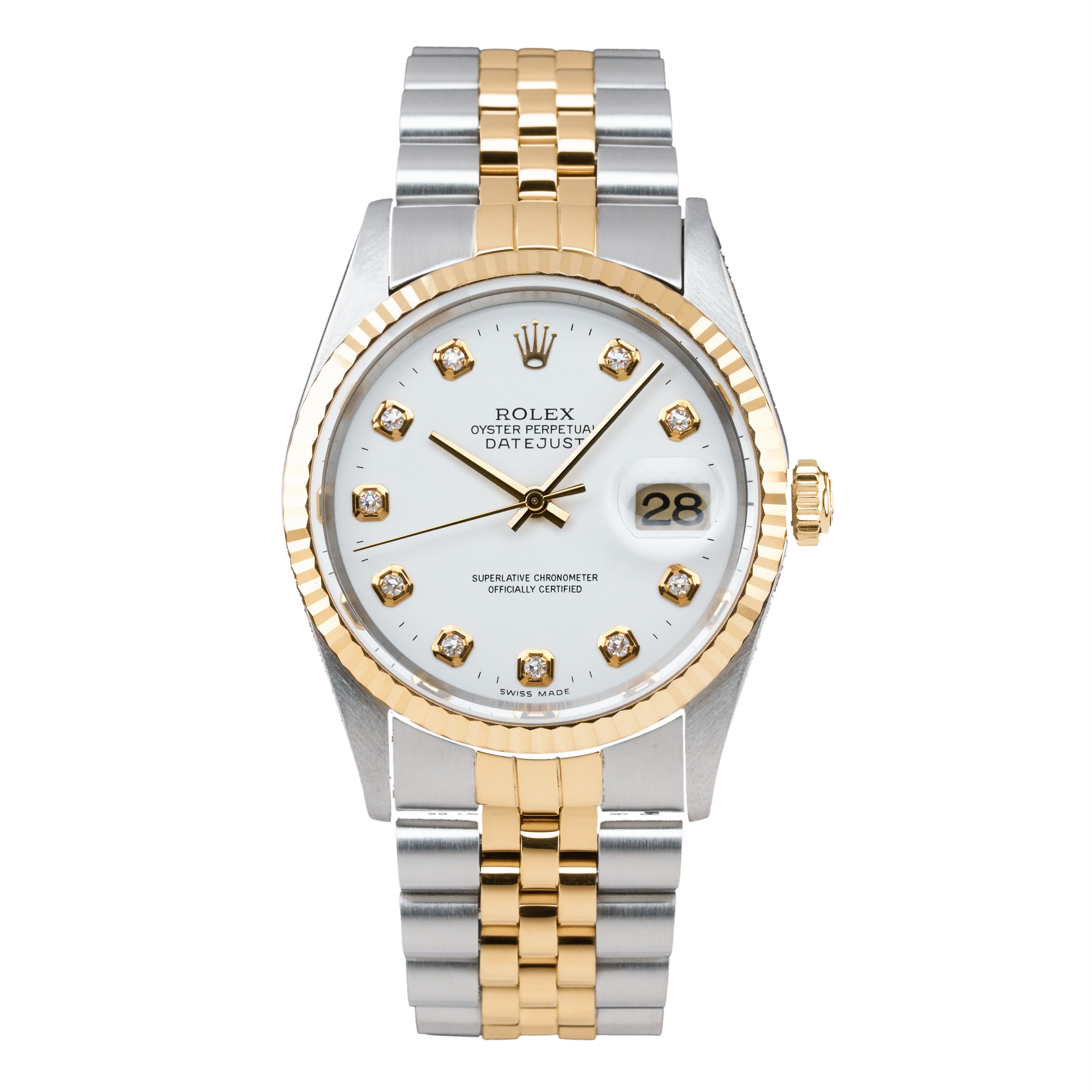 Rolex Datejust Zweifarbig 36 mm, CPO