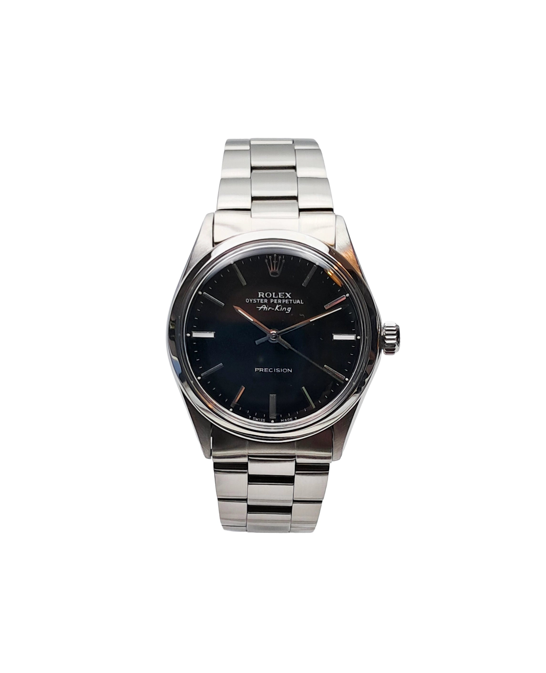 Rolex Air-King 34 Black Oyster CPO 1969