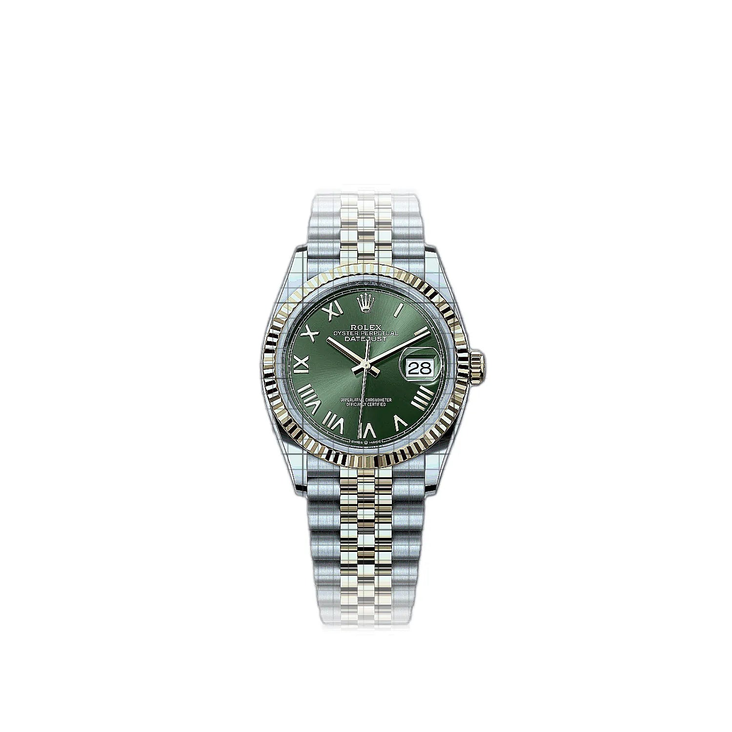 Rolex Datejust Olive Green Jubilee 36