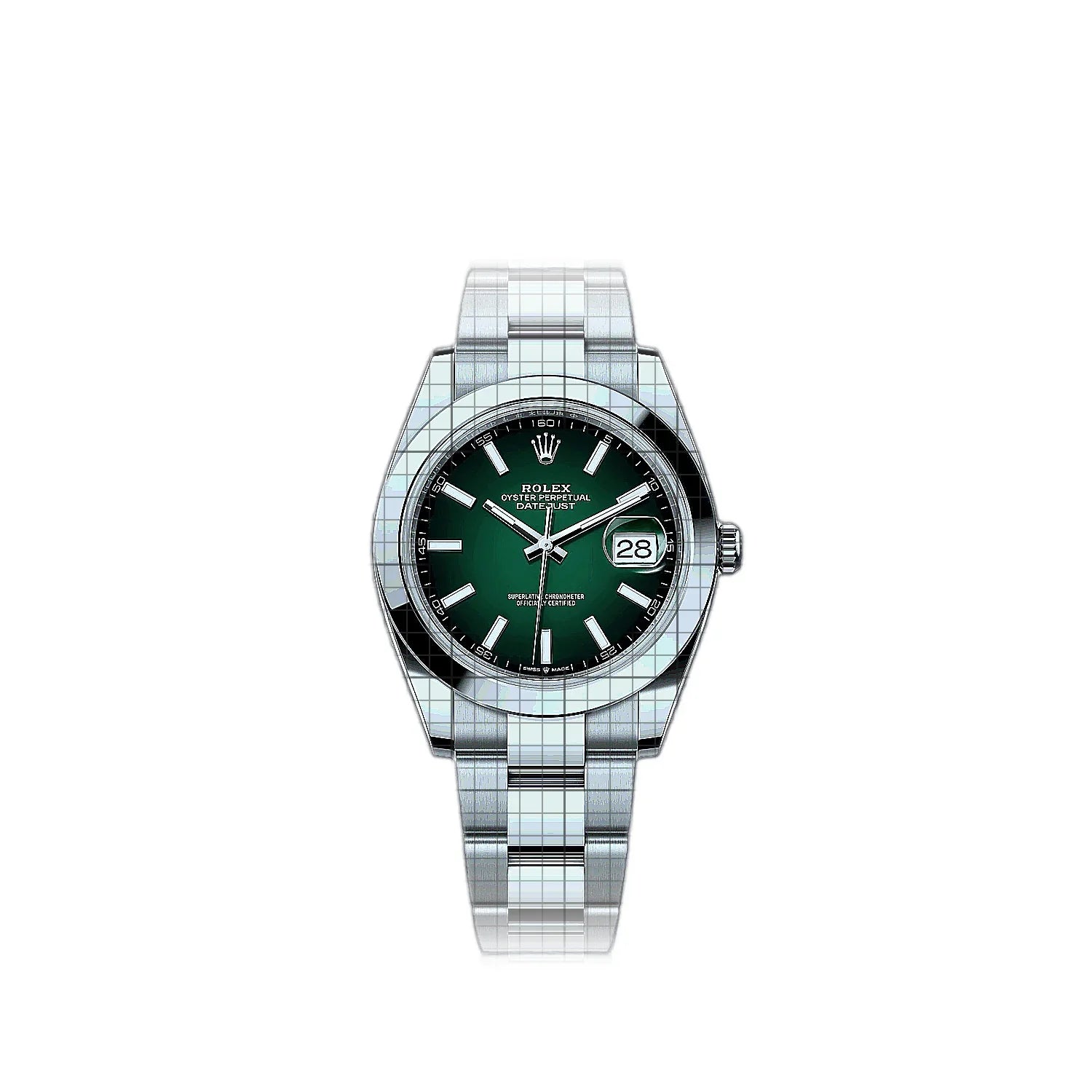 Rolex Datejust Ombre Green 41 mm