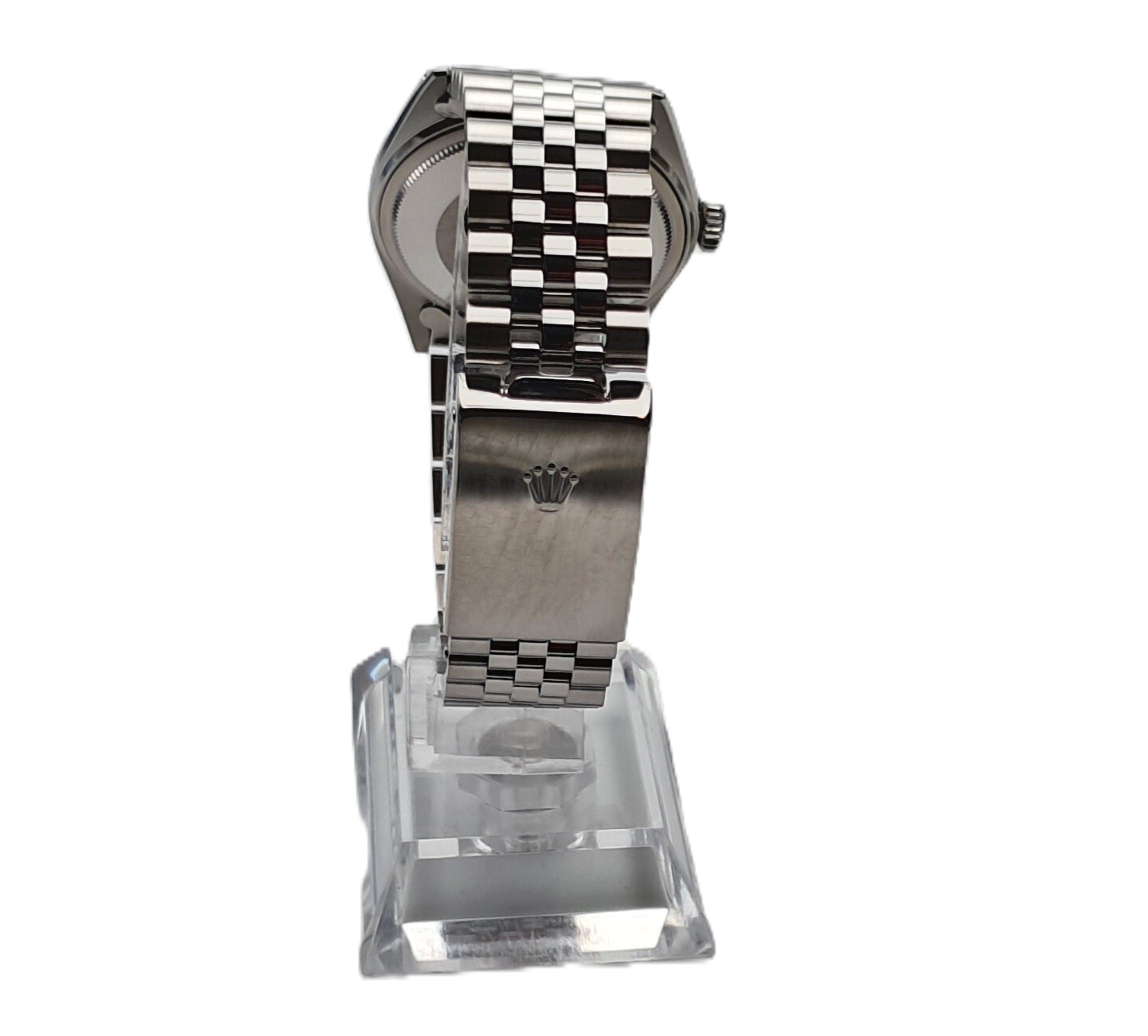 Rolex Datejust Silver Linen Jubilee 36 CPO 1978