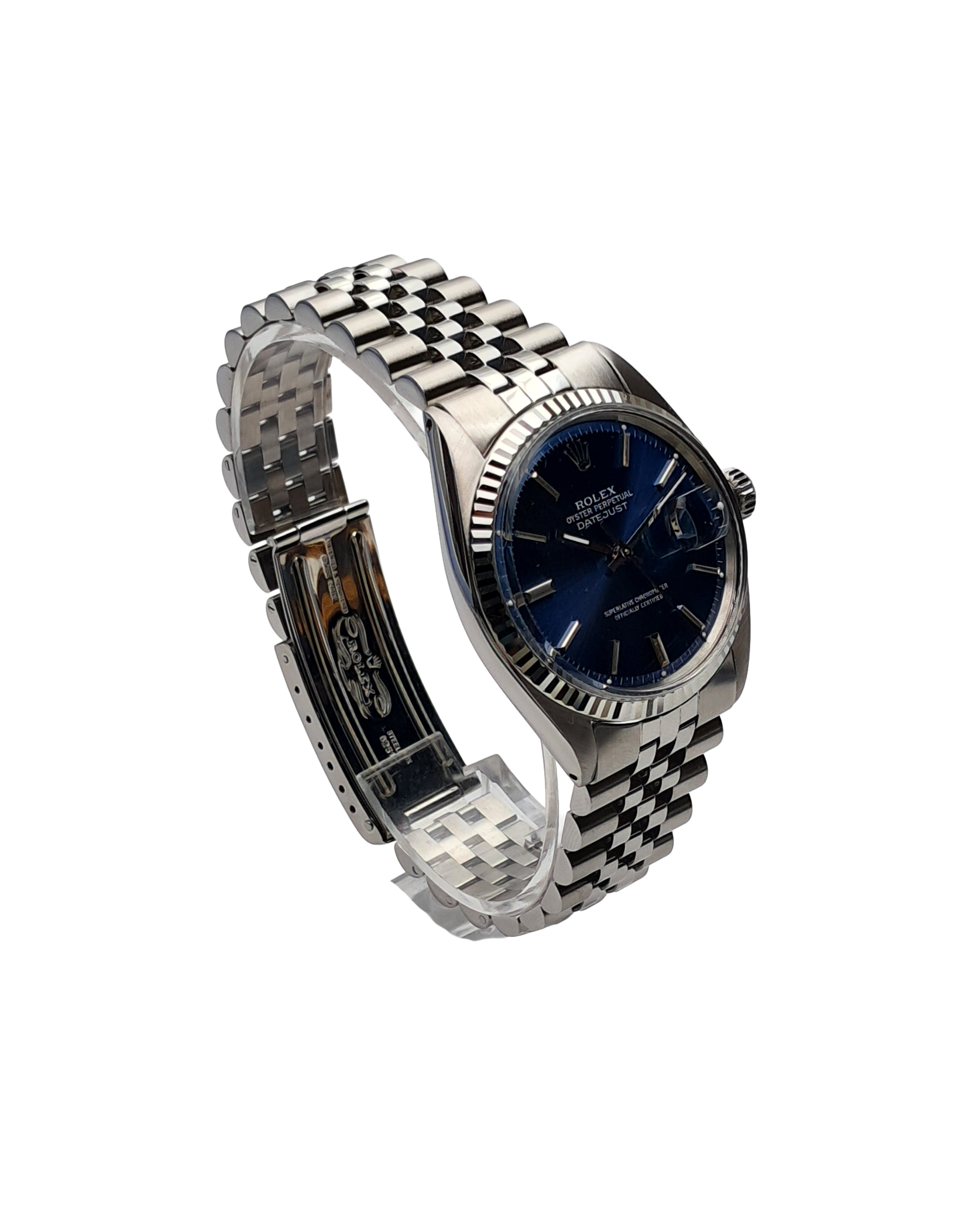 Rolex Datejust Blue Jubilee 36 CPO 1972