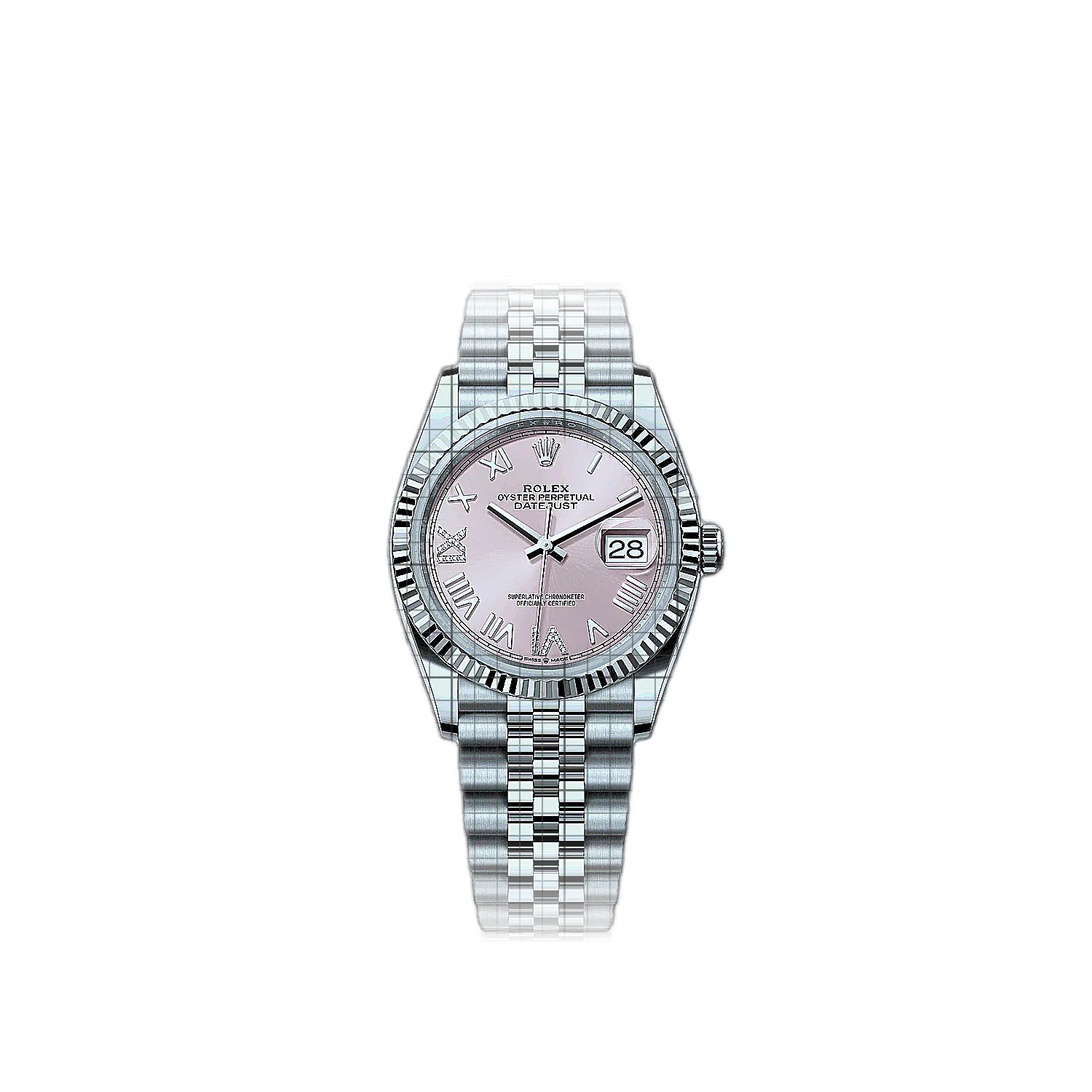 Rolex Datejust Rose Jubilee 36 mm