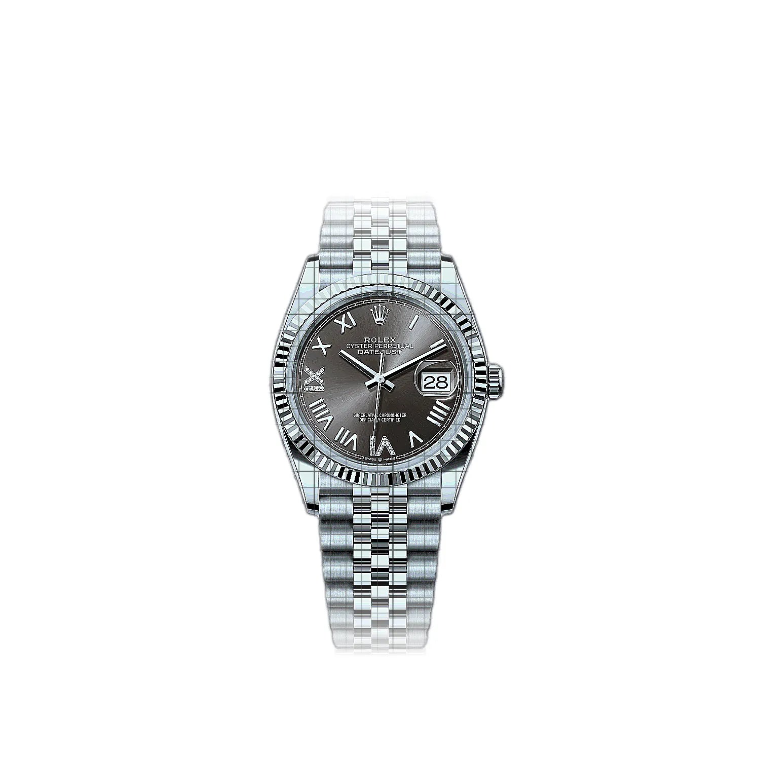 Rolex Datejust Grey Jubilee 36 mm