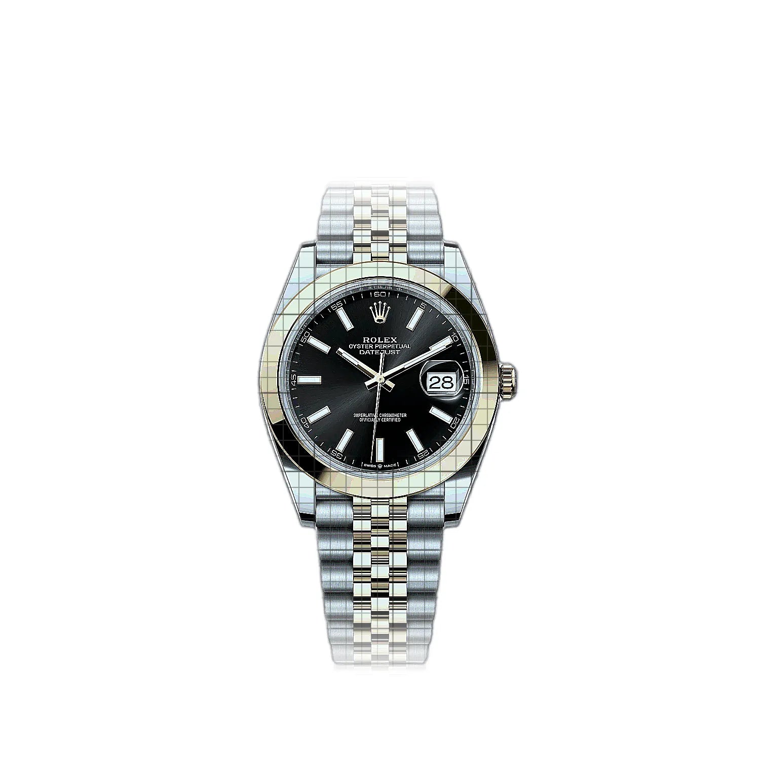 Rolex Datejust 126303-0014 Black Dial Stainless steel, yellow gold 41mm Watch