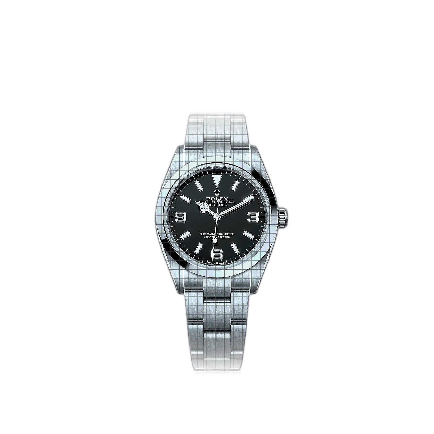 Rolex Explorer Black Oyster 36 mm