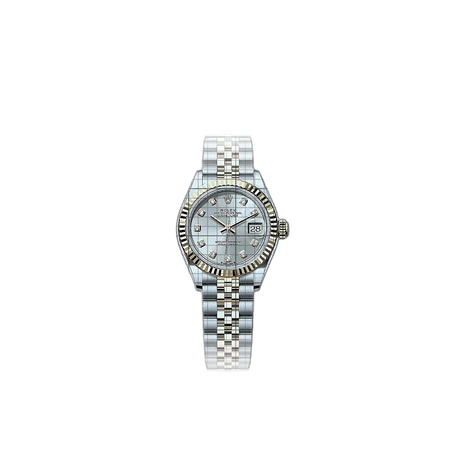 Rolex Lady-Datejust 279173-0007 Silver Dial Stainless steel, yellow gold 28mm Watch
