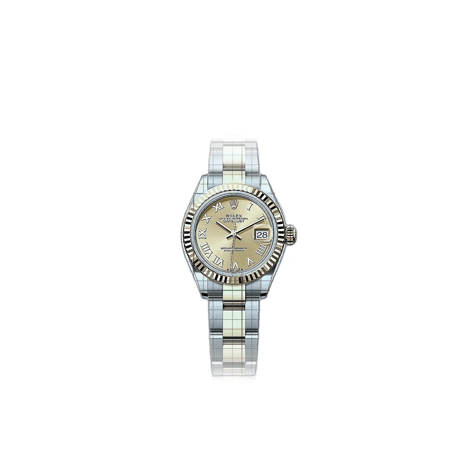 Rolex Lady-Datejust 279173-0010 Champagne Dial Stainless steel, yellow gold 28mm Watch