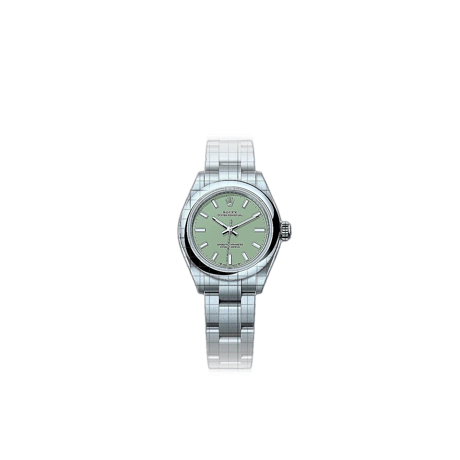 Rolex Oyster Perpetual 276200-0006 Pistachio Dial Stainless steel 28mm Watch