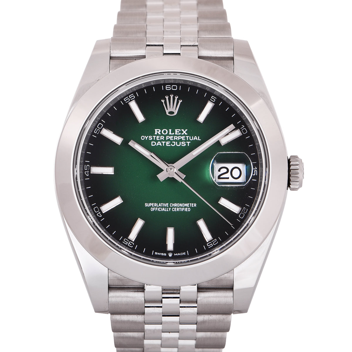 Rolex Datejust Ombre Green 41 mm