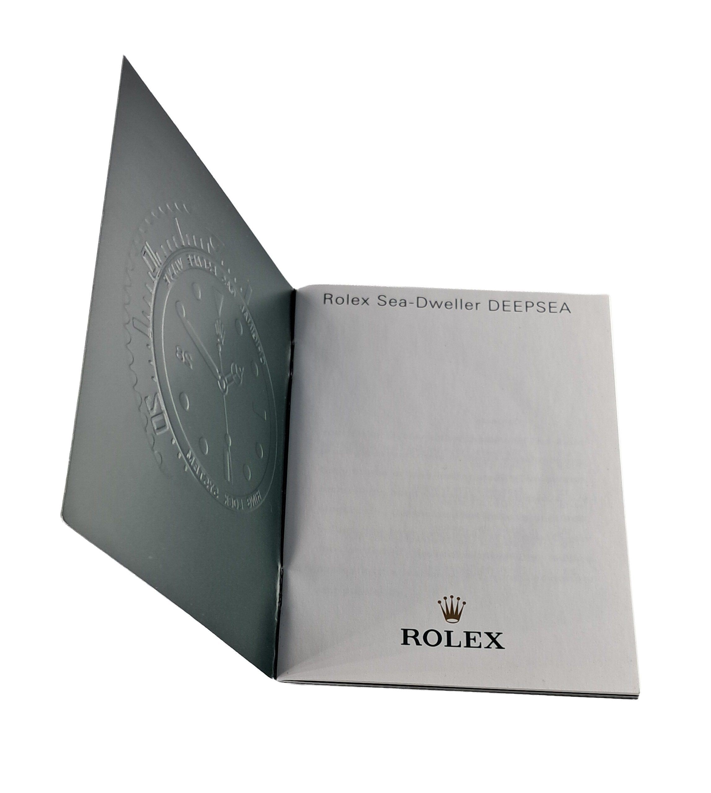 Rolex Sea-Dweller Deepsea 605.52 Booklet (2008, English)