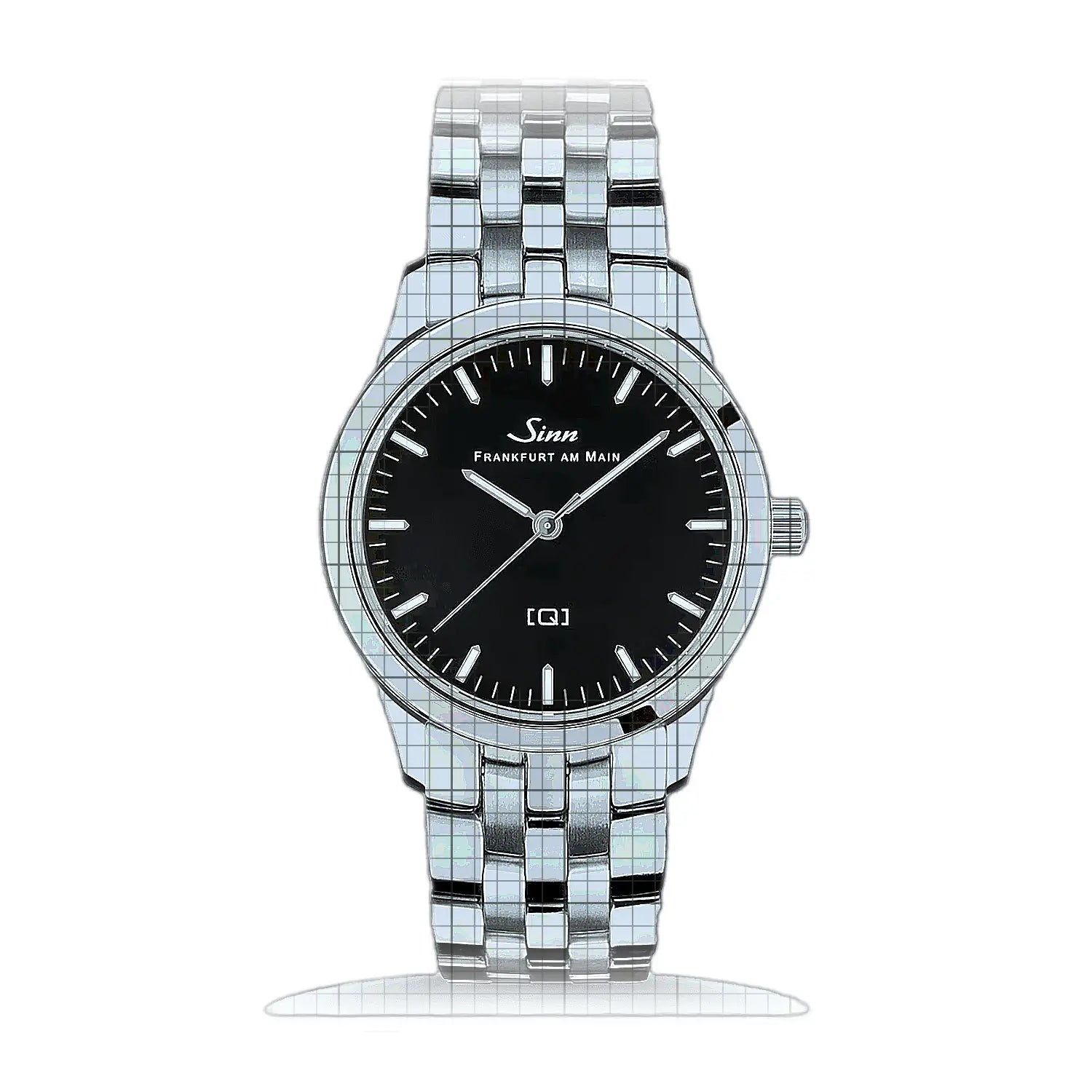 Sinn 434 St S – Metal bracelet 434.010M Black Dial Stainless steel 34mm Watch