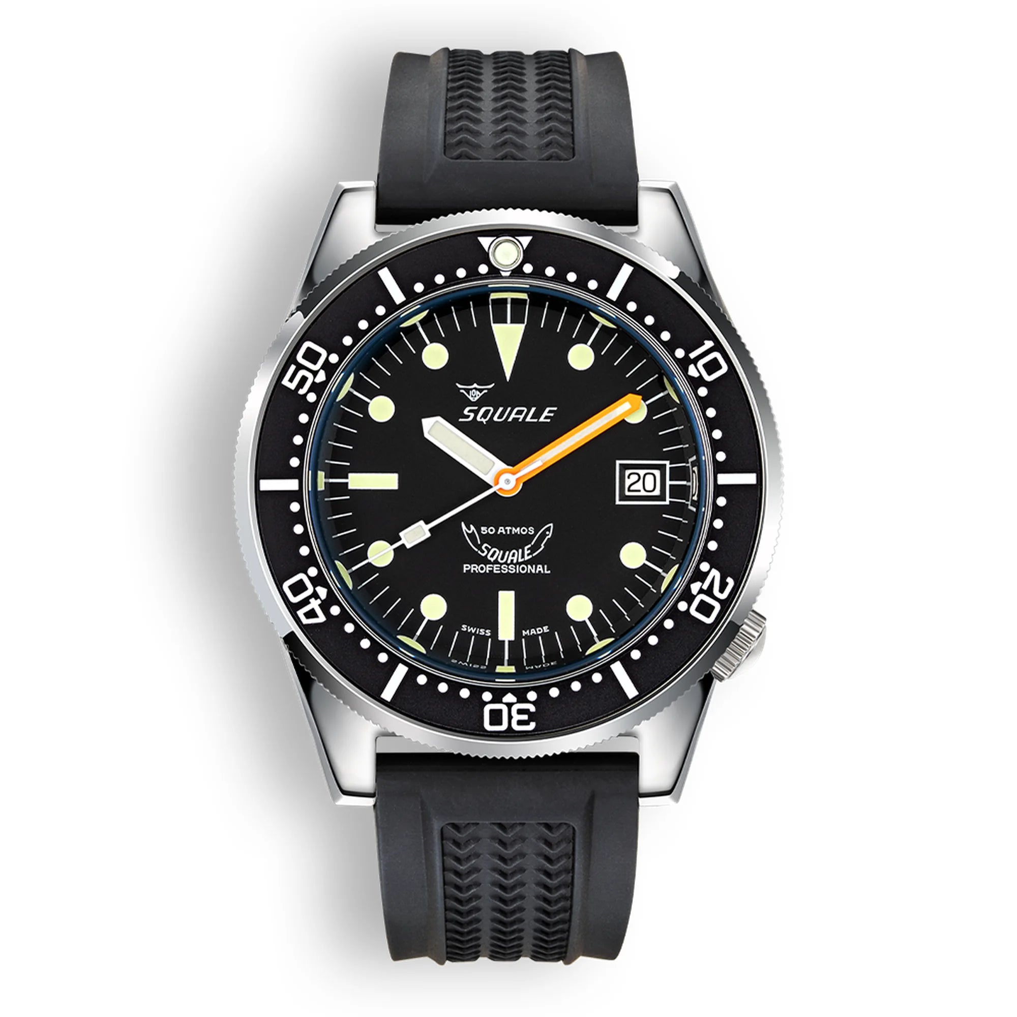 Squale 1521 Classic Black 1521CL.VO