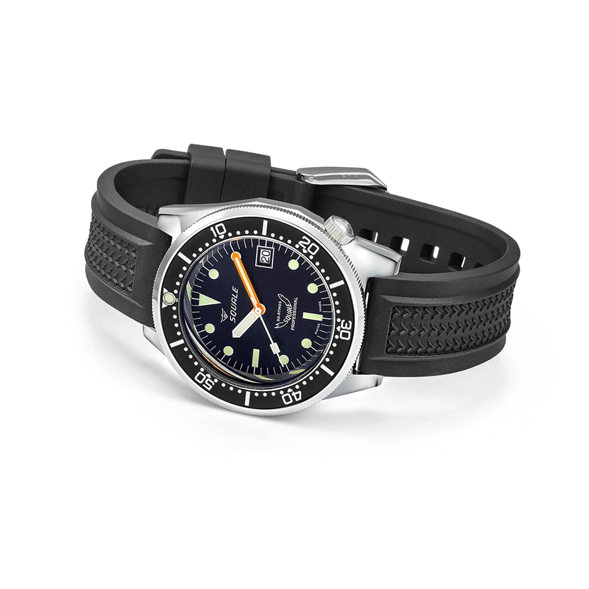 Squale 1521 Classic Black 1521CL.VO