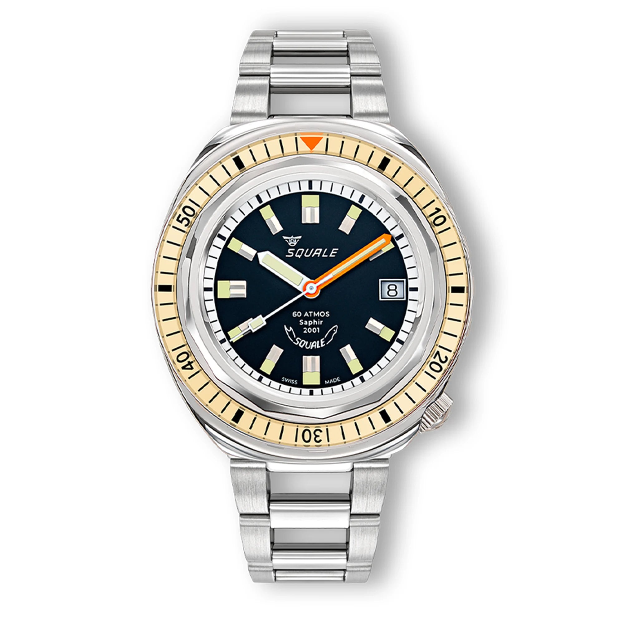 Squale 2001 Sand Black 2001BEBK.AC