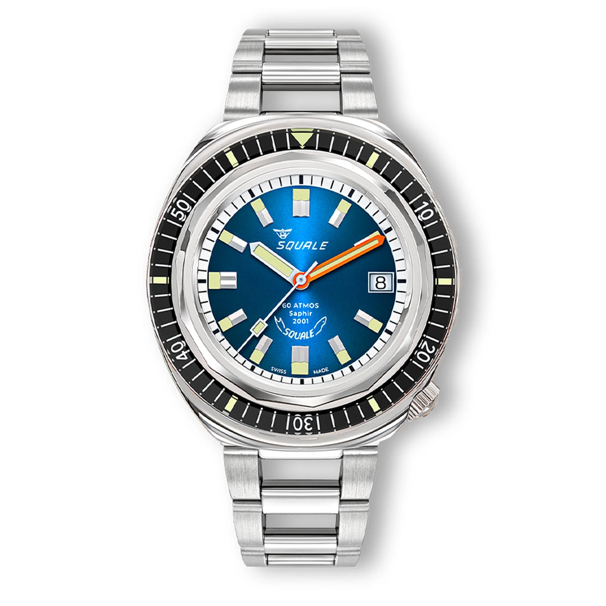 Squale 2001 Sunray Blue 2001BKBL.AC