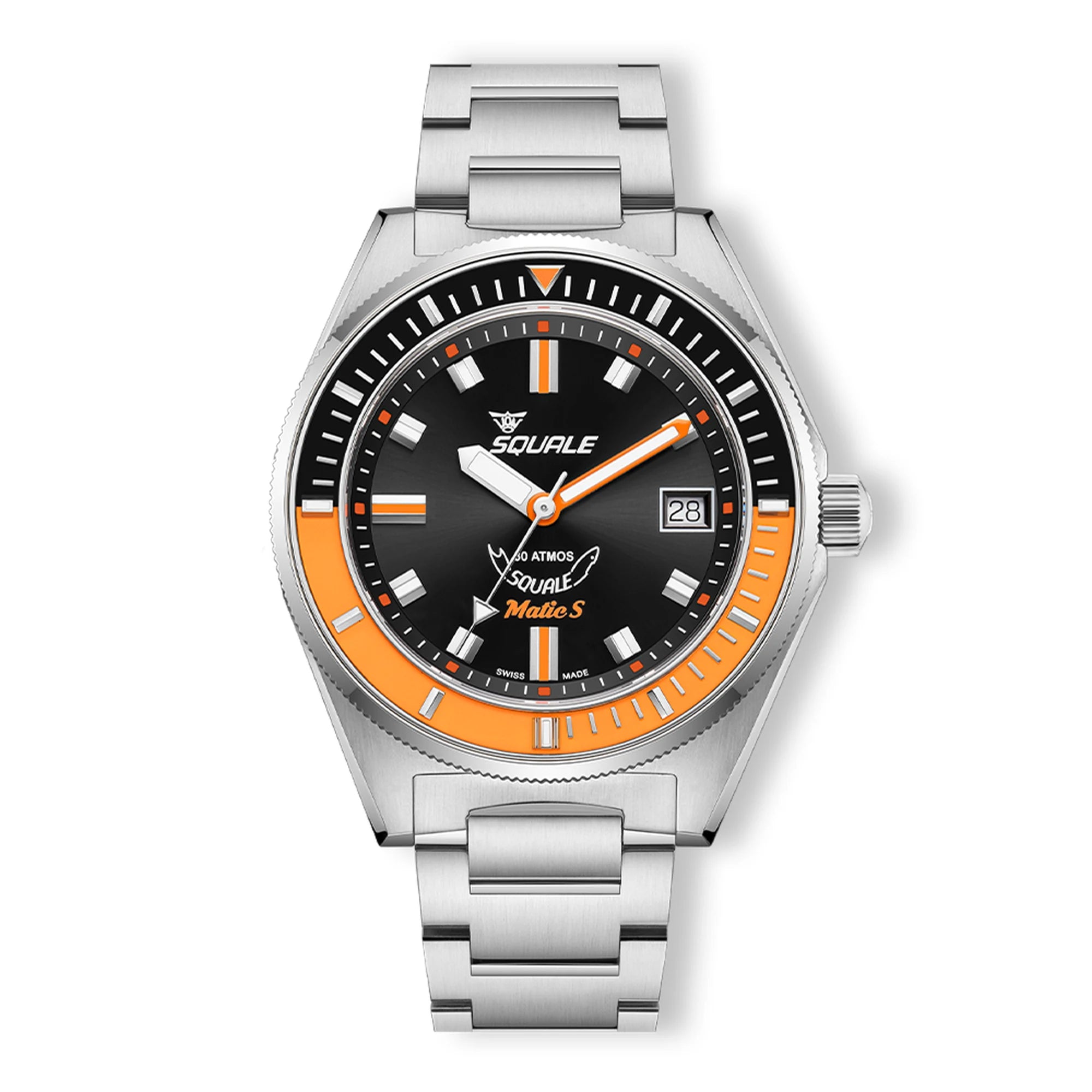 Squale Matic S Black MATICBKOBK.SSBX