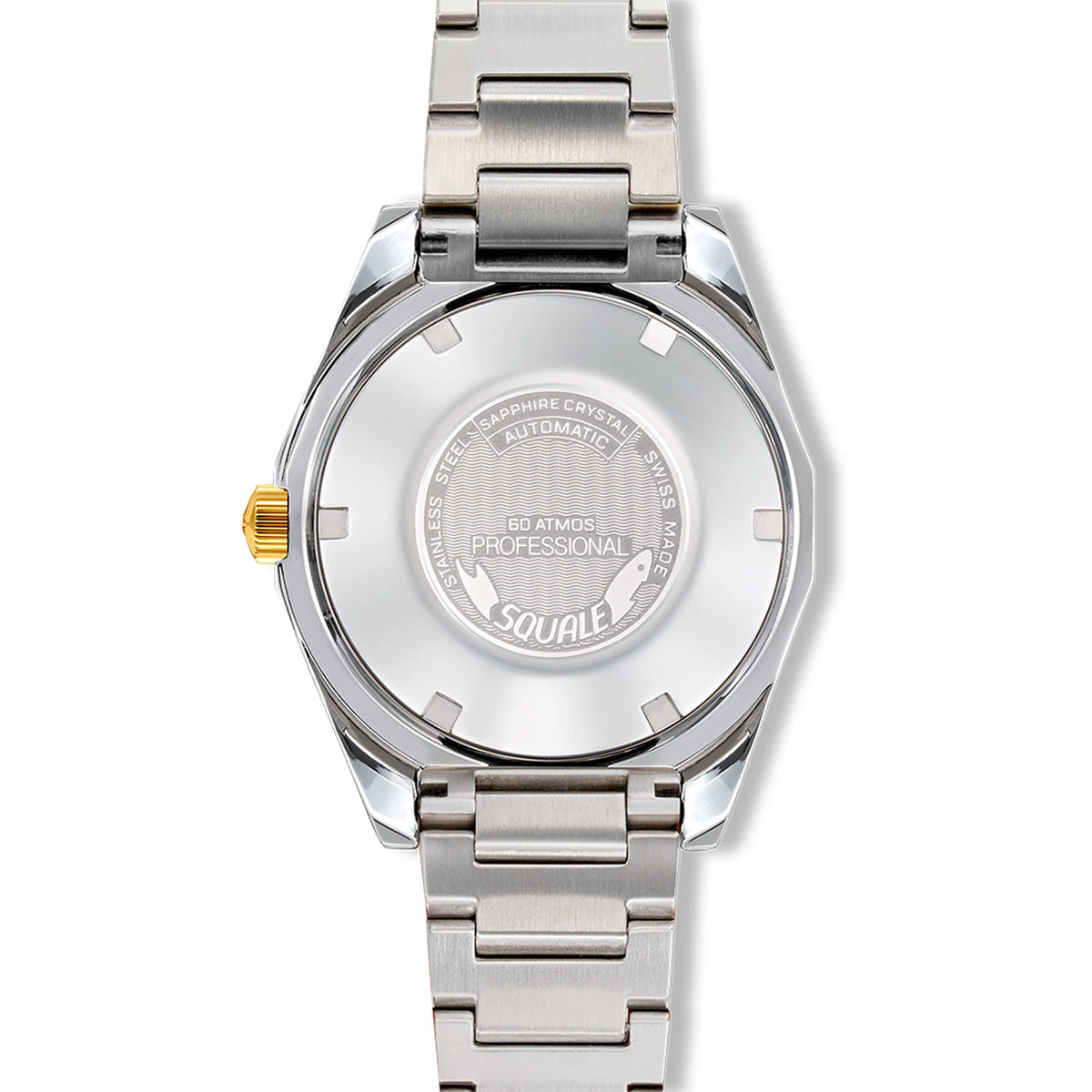 Squale Matic S Two Tone Bracelet Green MATICGGRGR.SSBI