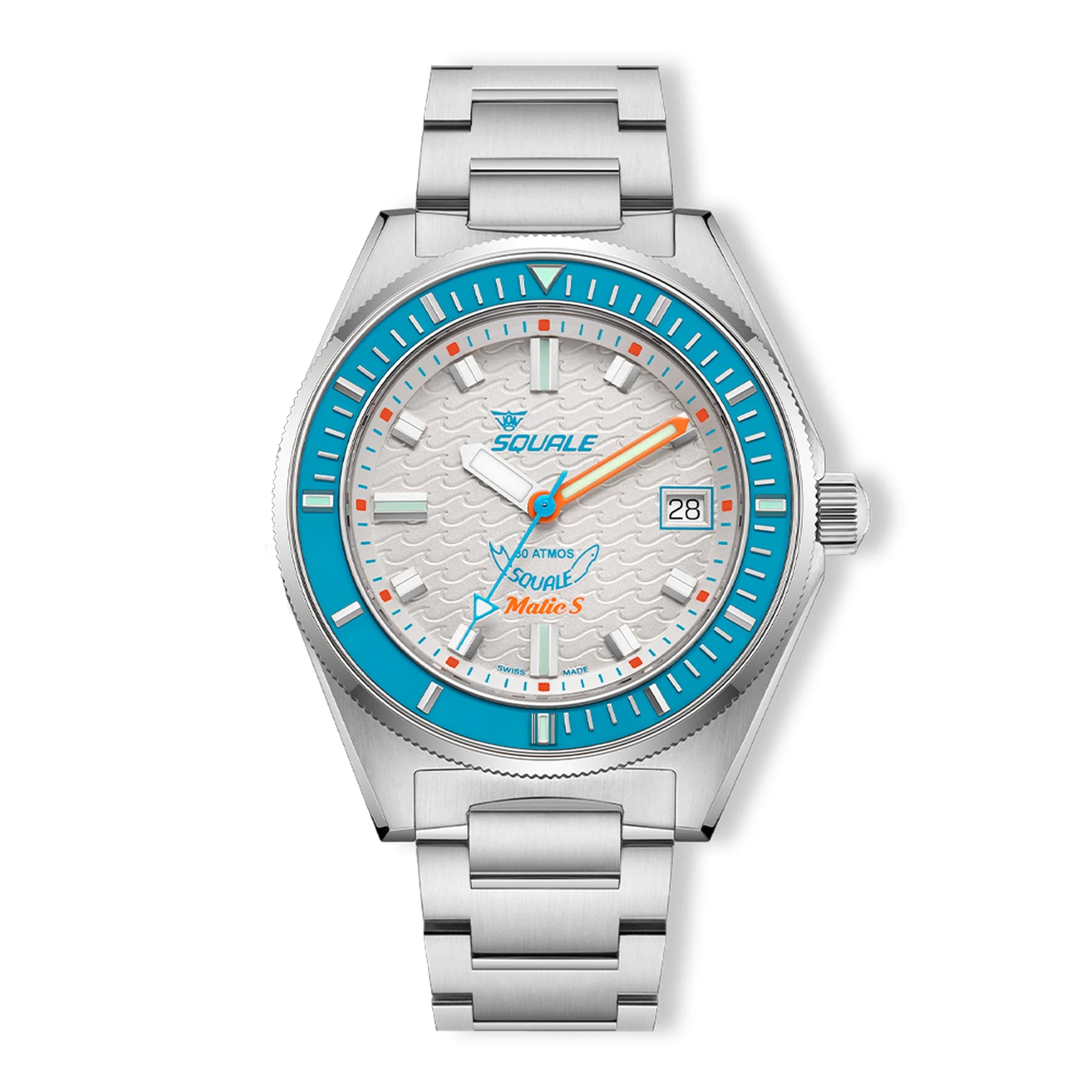 Squale Matic S White MATICLBWT.SSBX