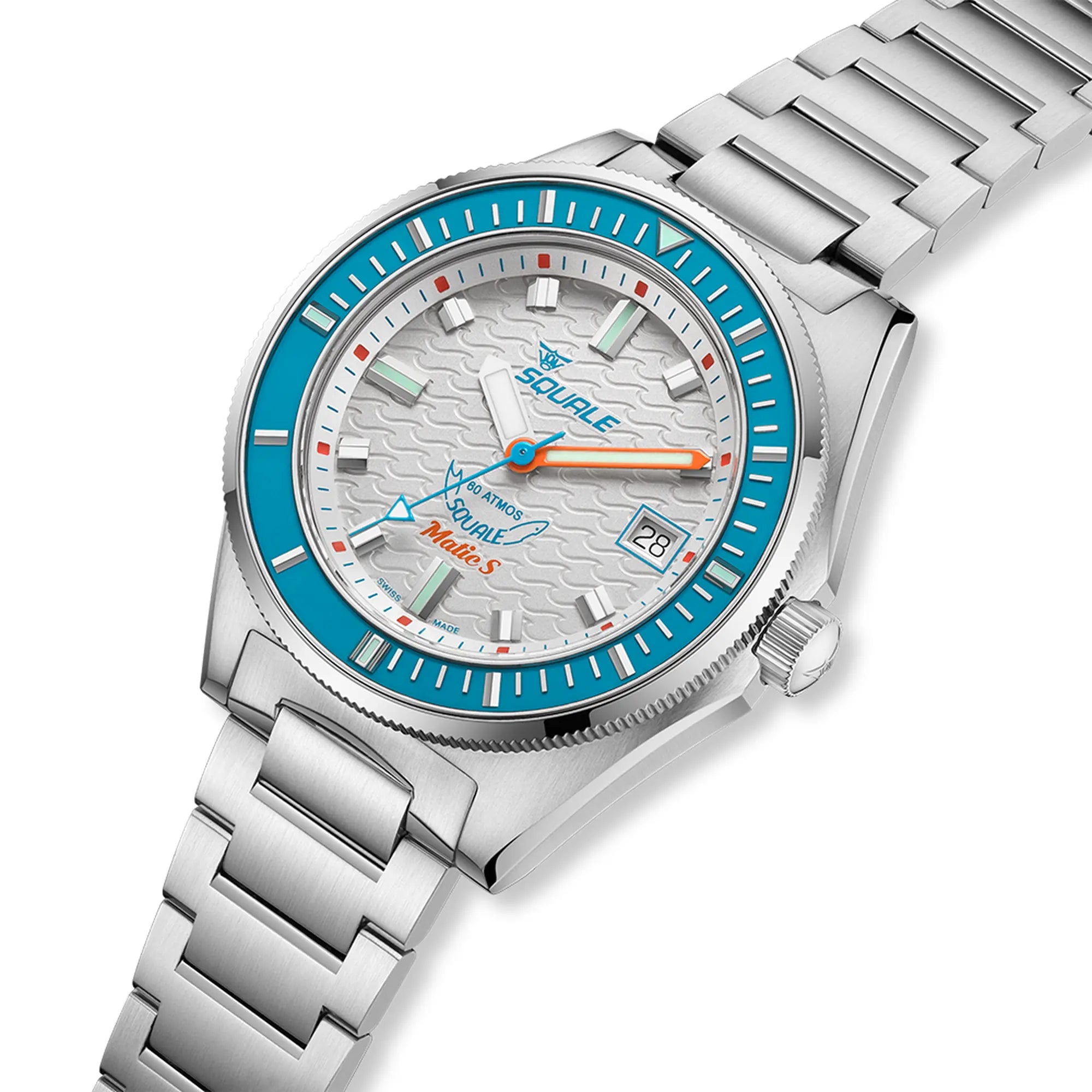Squale Matic S White MATICLBWT.SSBX