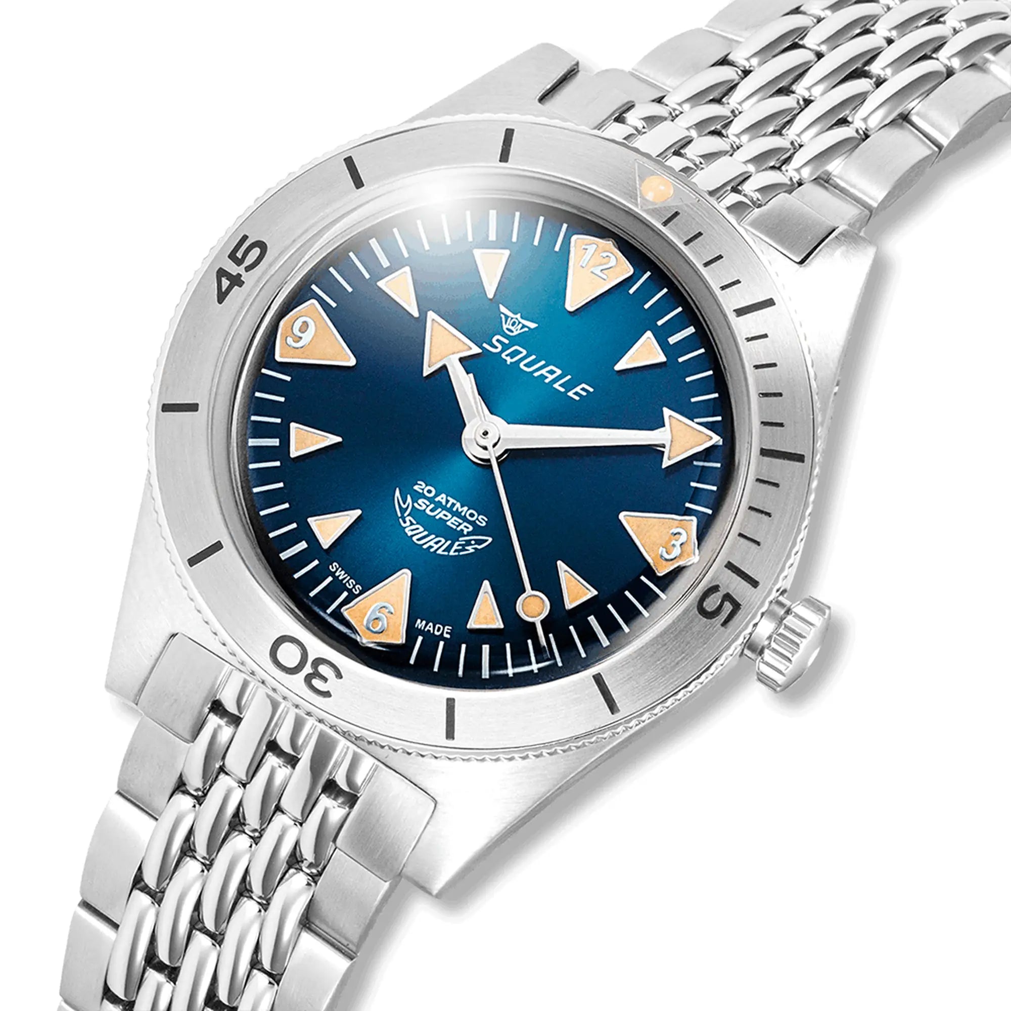 Squale Super-Squale Big Arrows Blue SUPERSSABL.AC