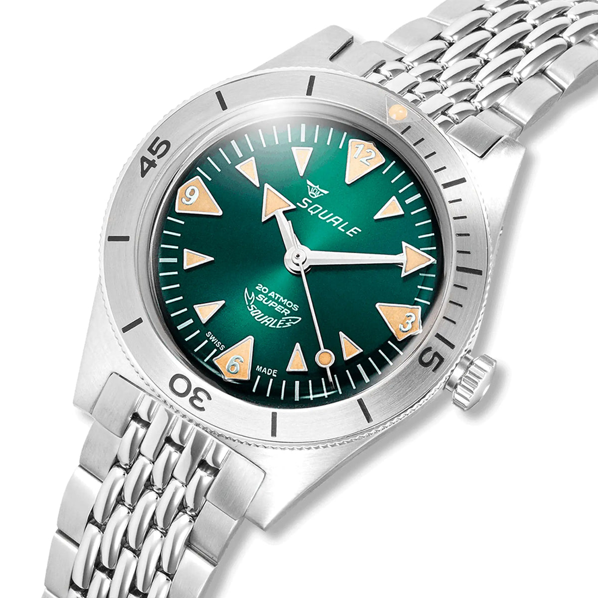 Squale Super-Squale Big Arrows Green SUPERSSAGR.AC