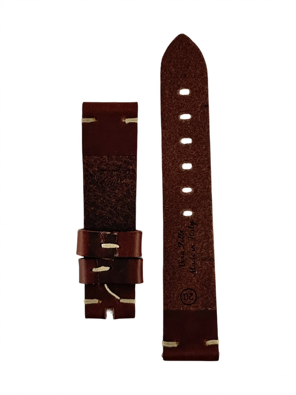 Squale Brown Calf Leather Watch Strap – Original
