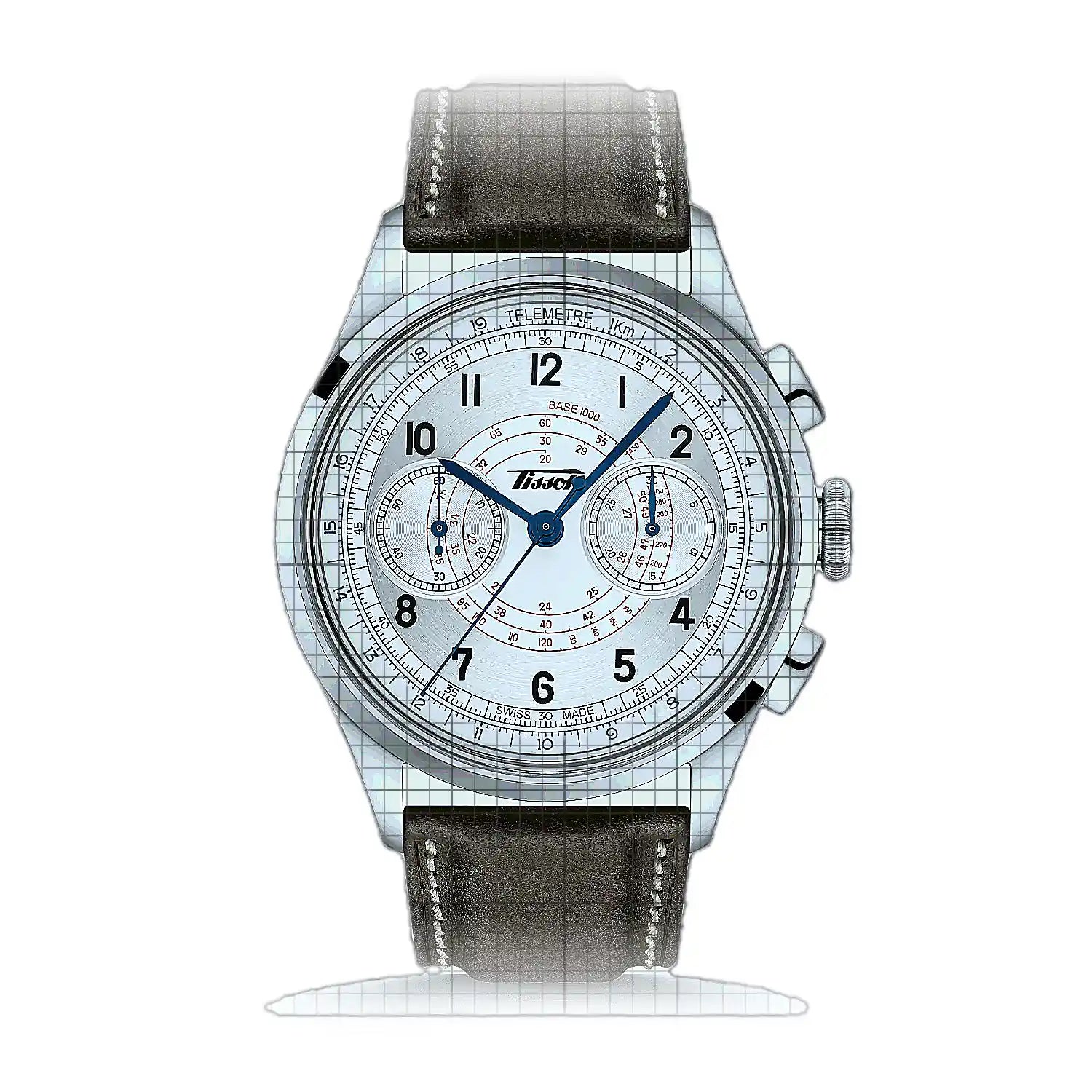 Tissot Heritage Telemeter1938 42mm Silver