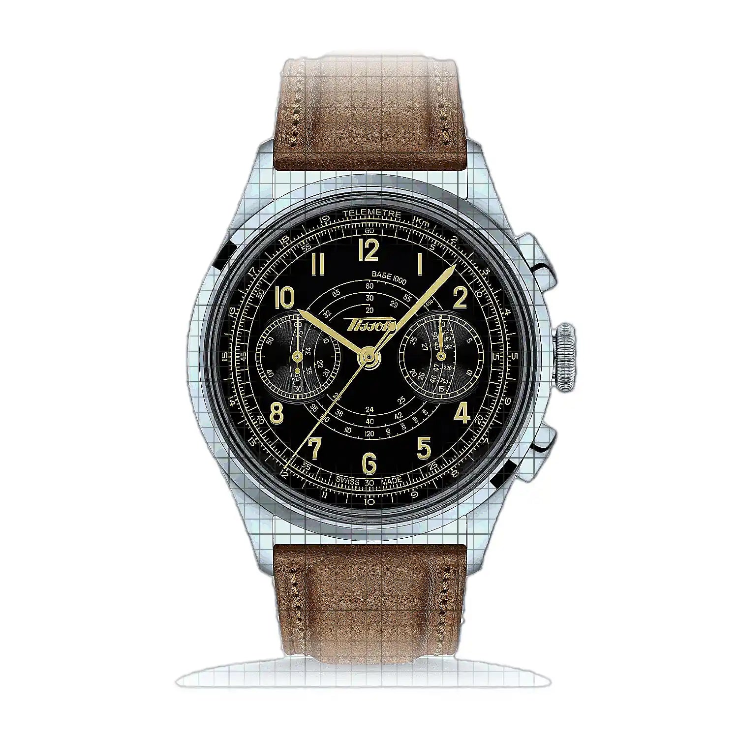Tissot Heritage Telemeter1938 42mm Black