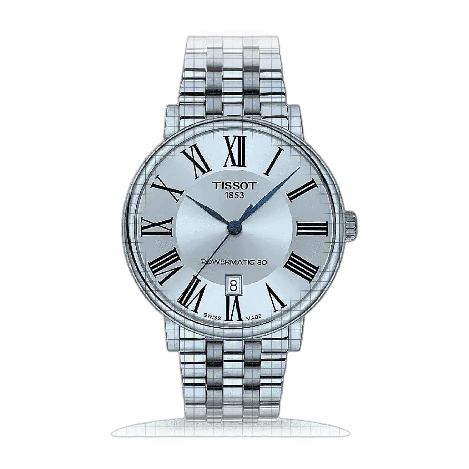Tissot T-Classic Carson Premium Automatic Gents 40mm Silver