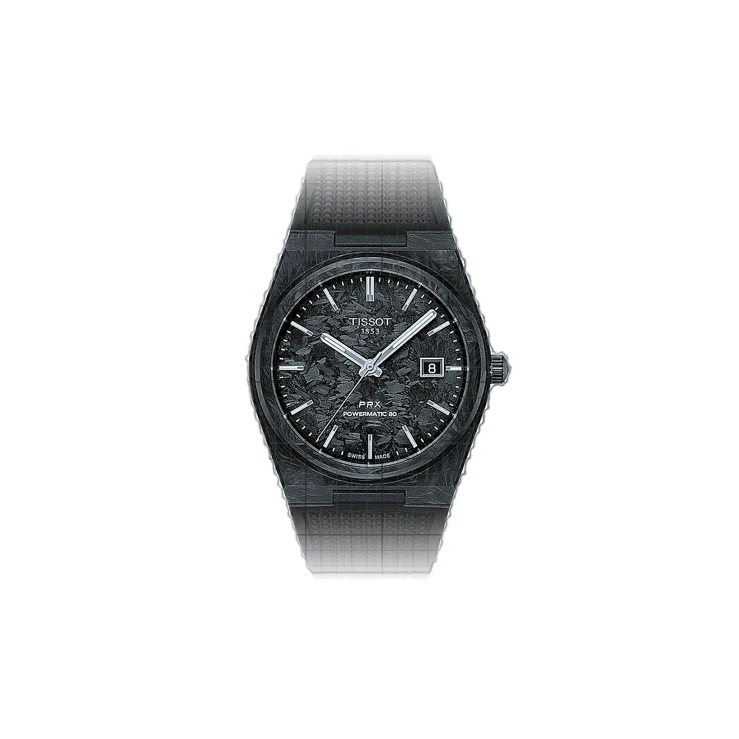 Tissot T-Classic PRX Powermatic 80 Carbon 40mm Black
