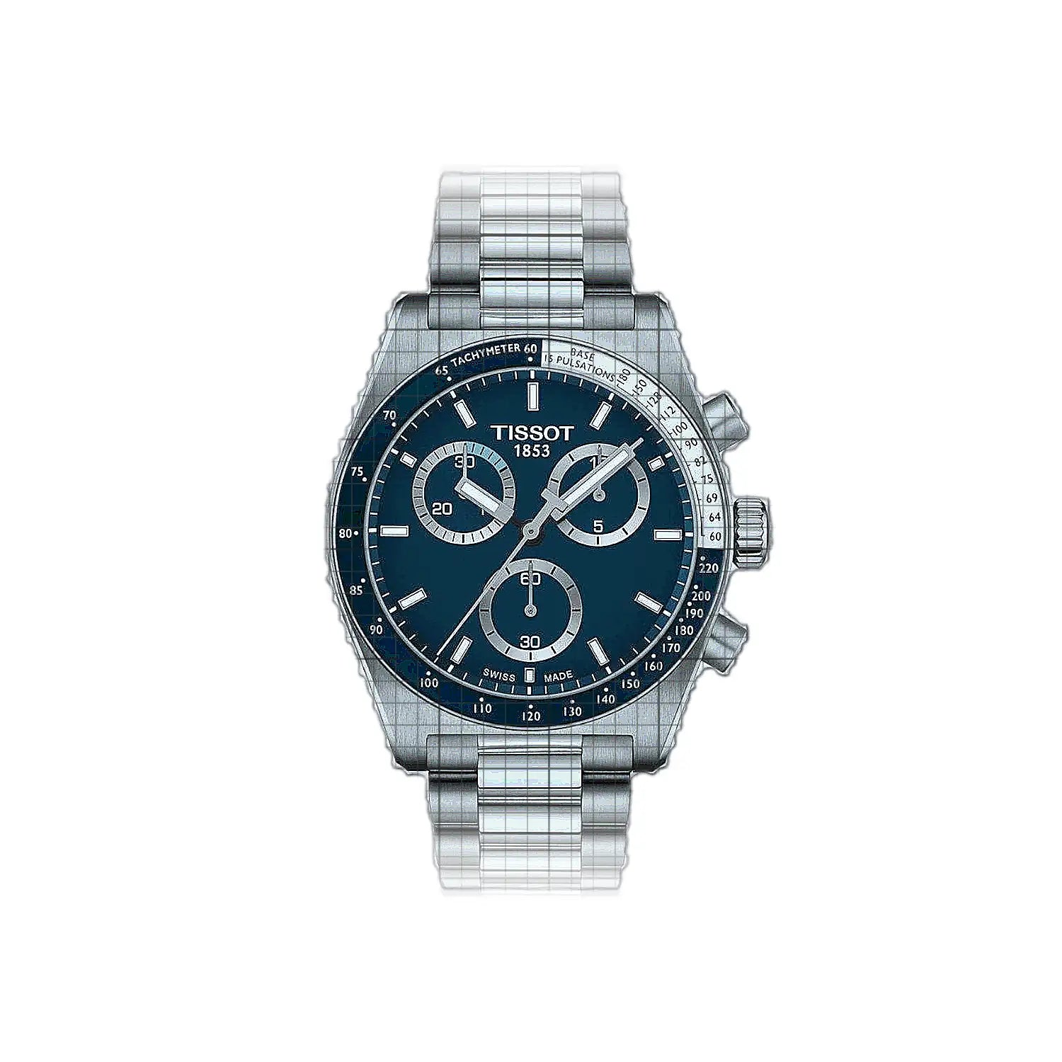 Tissot T-Classic PR 516 Chronograph 40mm Blue