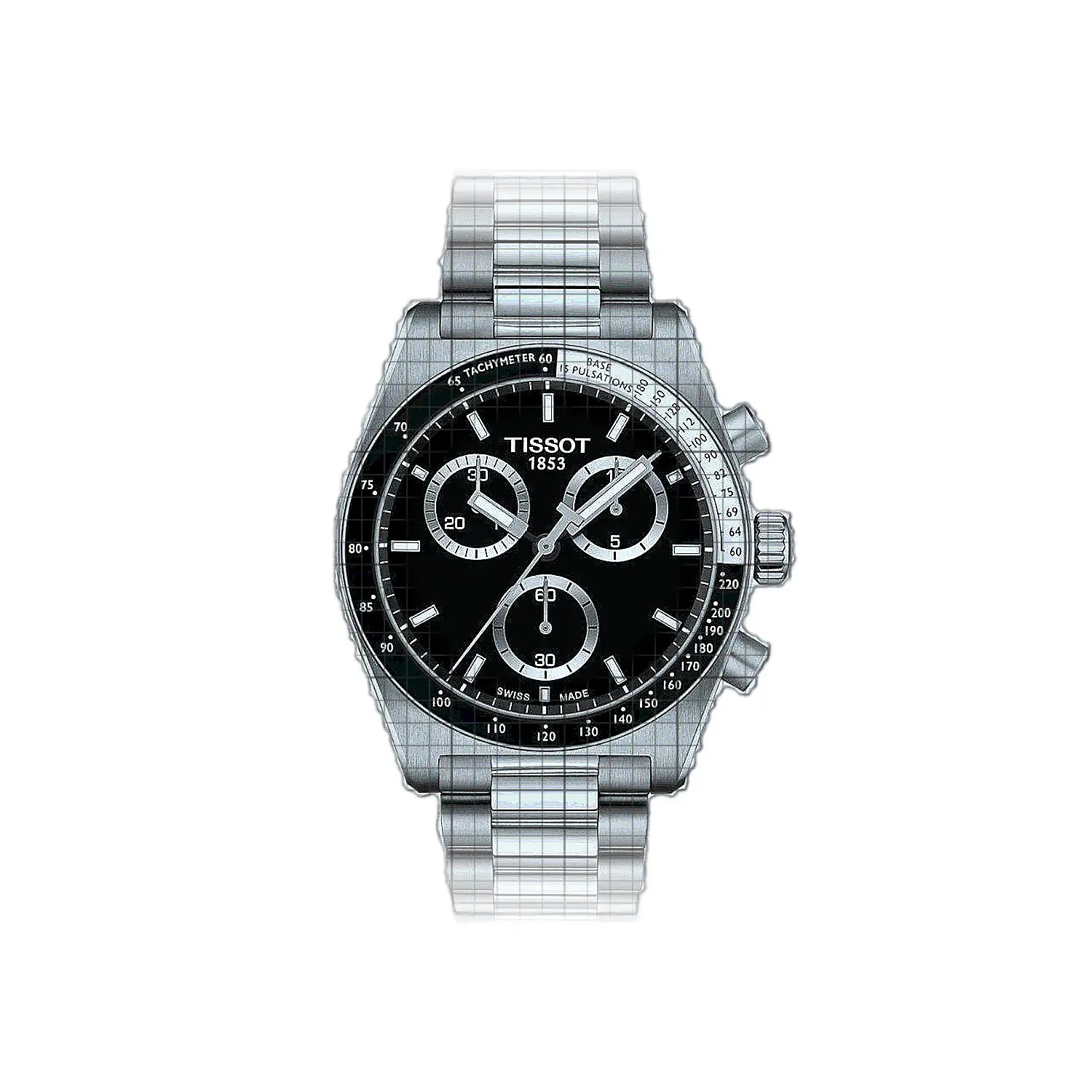 Tissot T-Classic PR 516 Chronograph 40mm Black