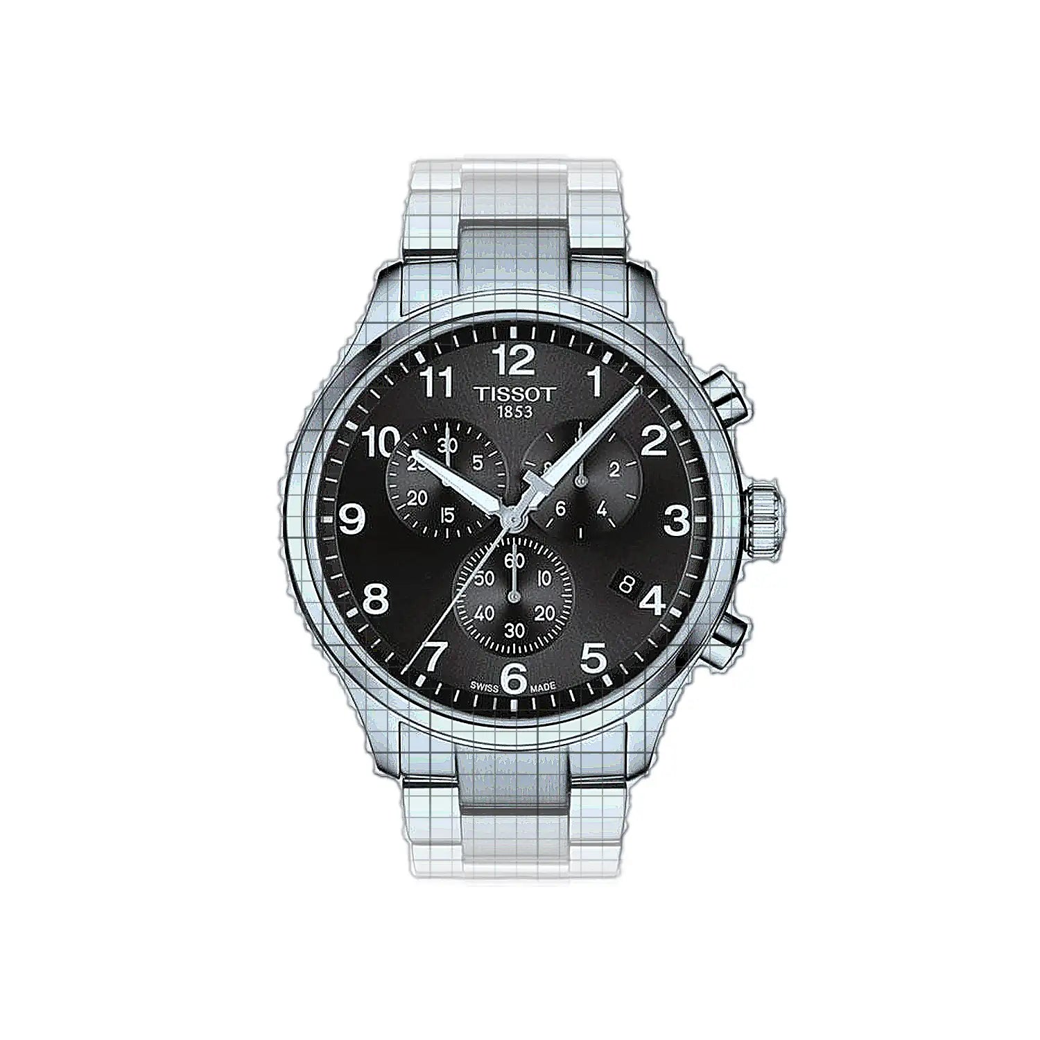 Tissot T-Sport Chrono XL Quartz Classic 45mm Black
