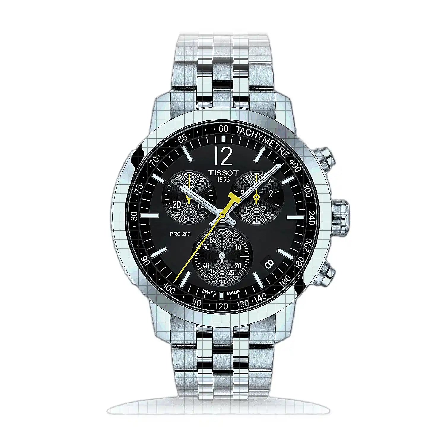 Tissot T-Sport PRC 200 Quarz Chronograph 43mm Black