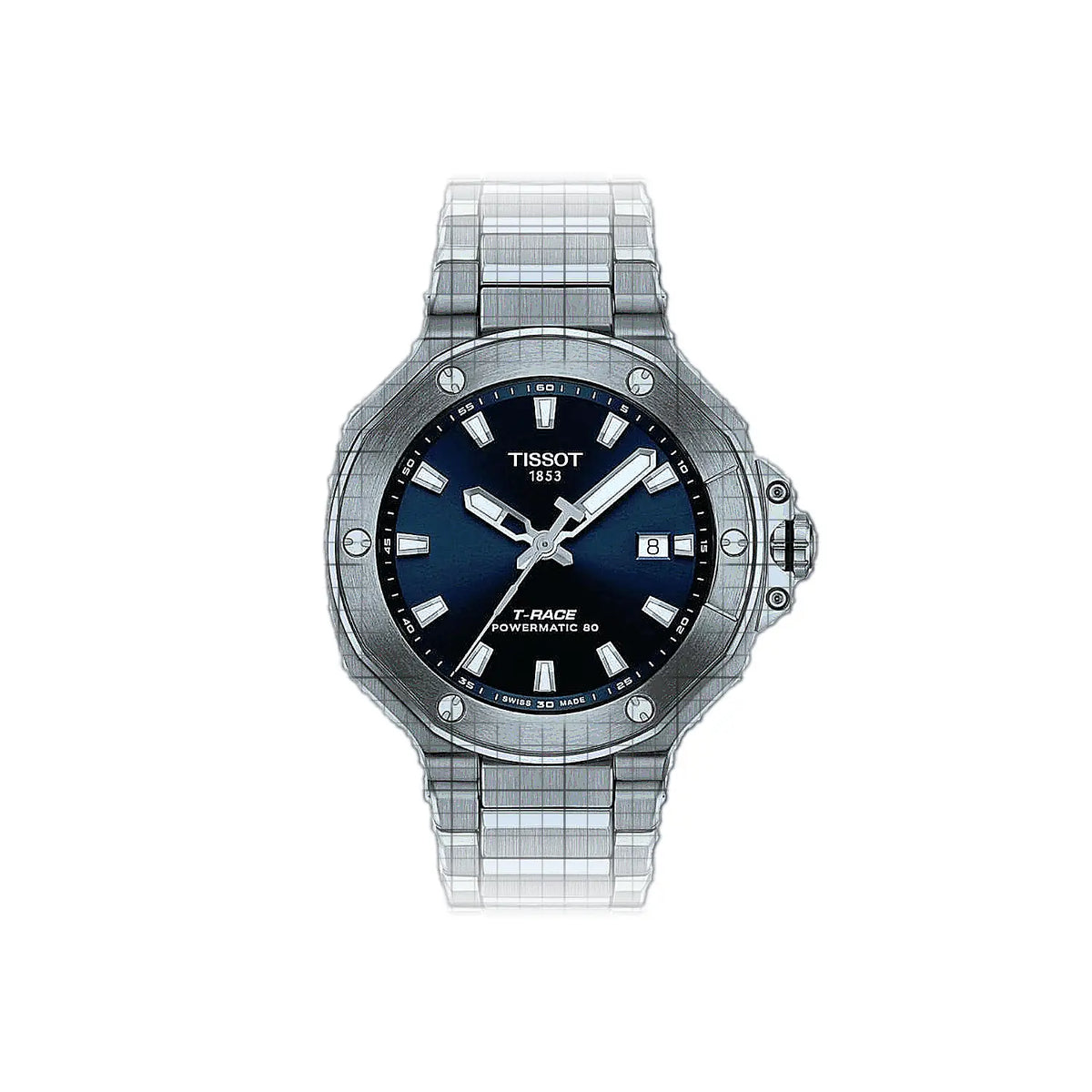 Buy Tissot T-Sport T-Race Powermatic 80 41mm T141.807.11.041.00